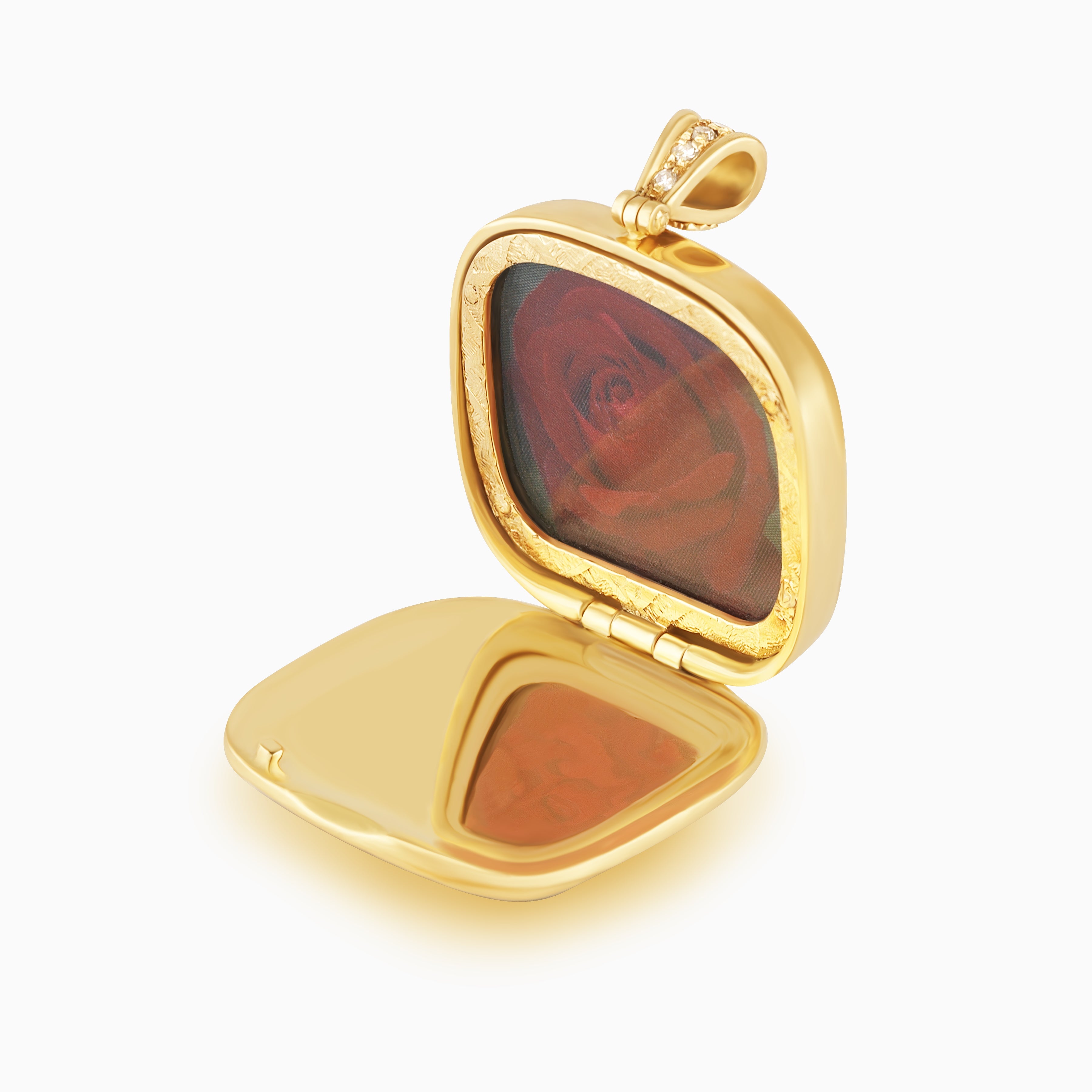 Product title: Flower Micromosaic Locket, product type: Locket