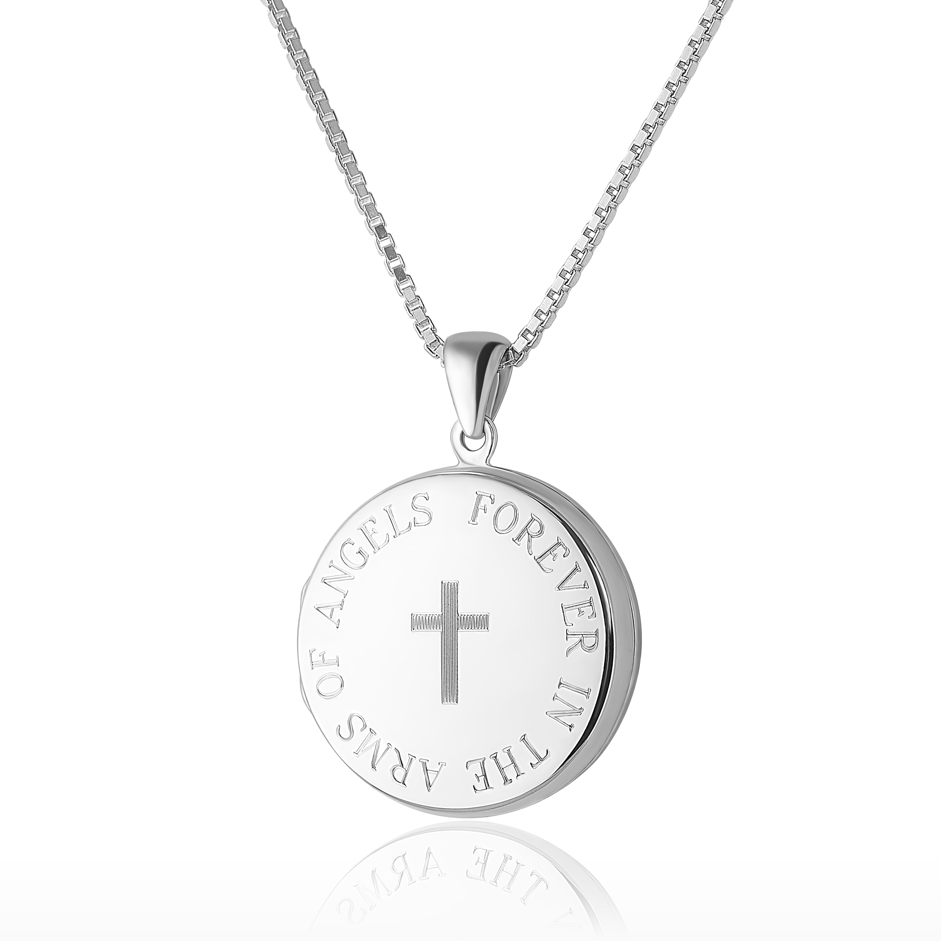 Product title: Forever in the Arms of Angels Locket, product type: Locket