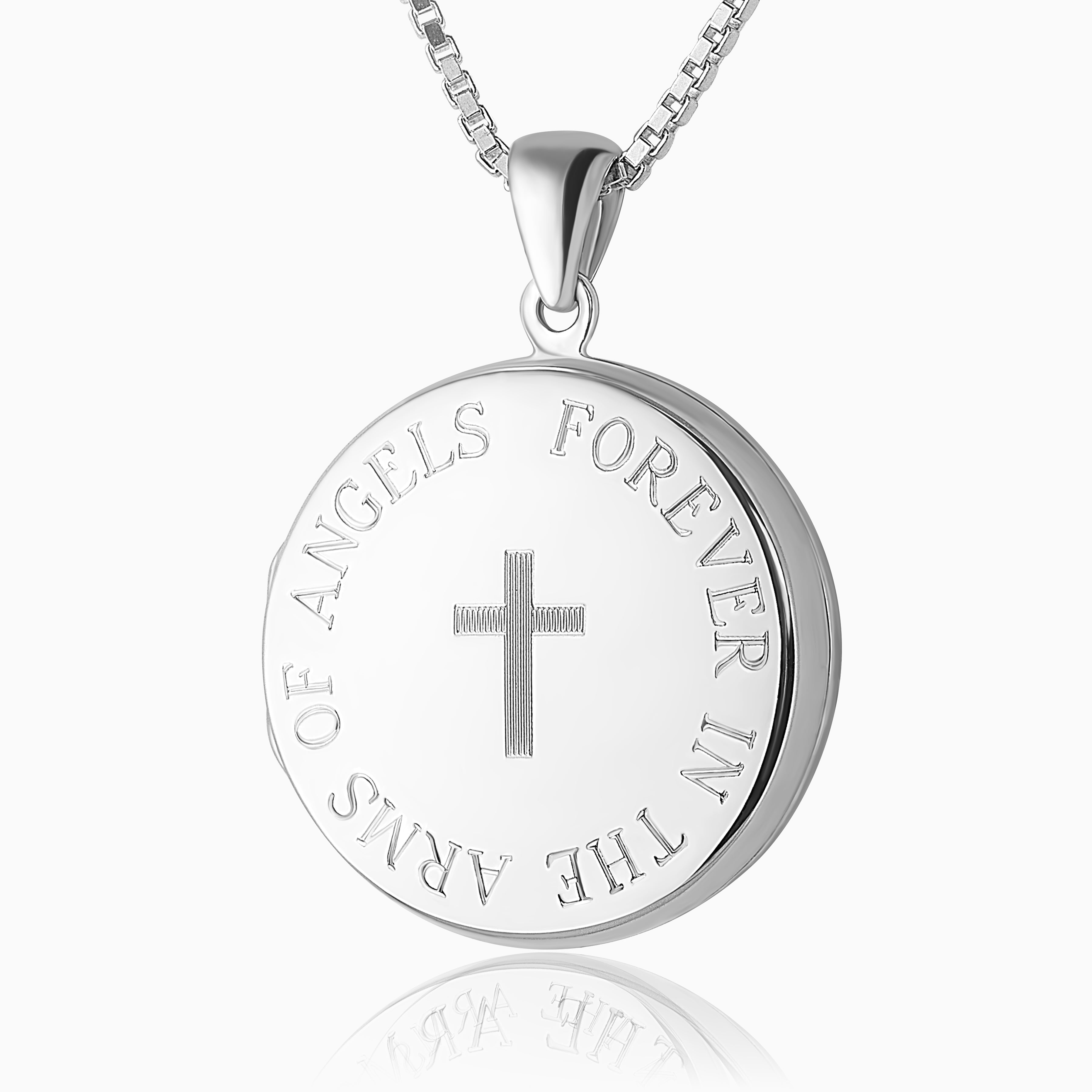 Product title: Forever in the Arms of Angels Locket, product type: Locket