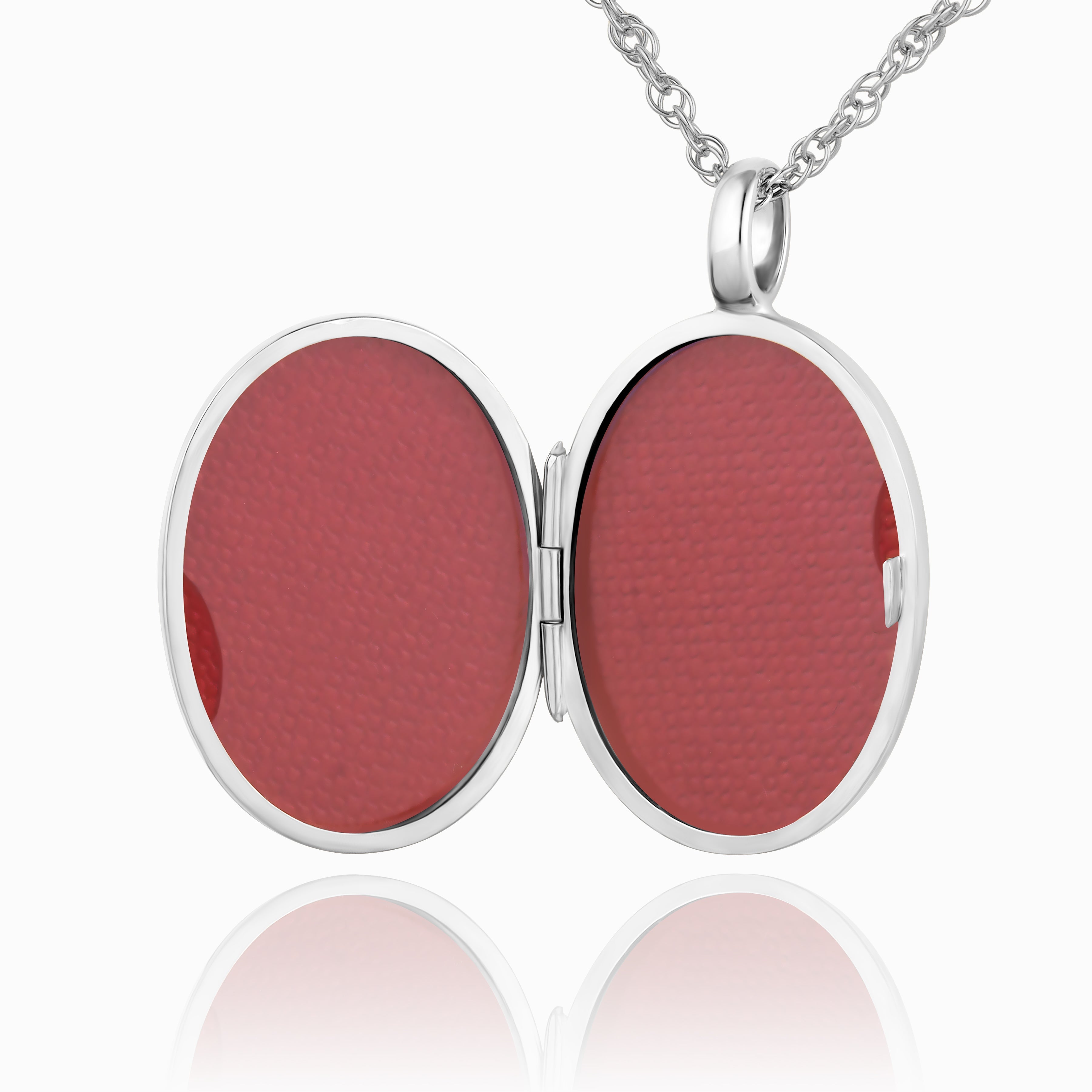 Product title: Handmade Diamond and Engraved Border Locket, product type: Locket
