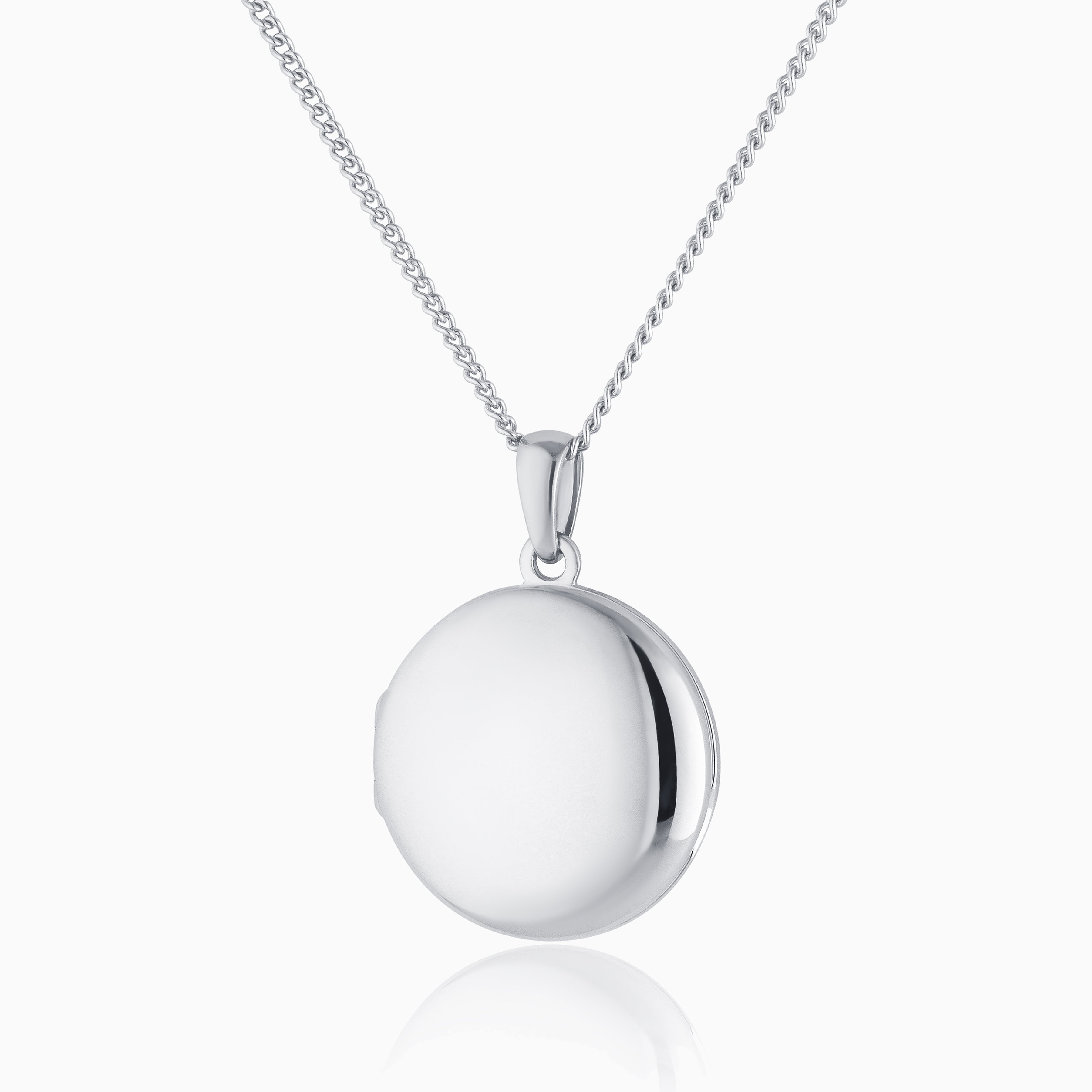 Product title: Premium Round Silver Locket, product type: Locket