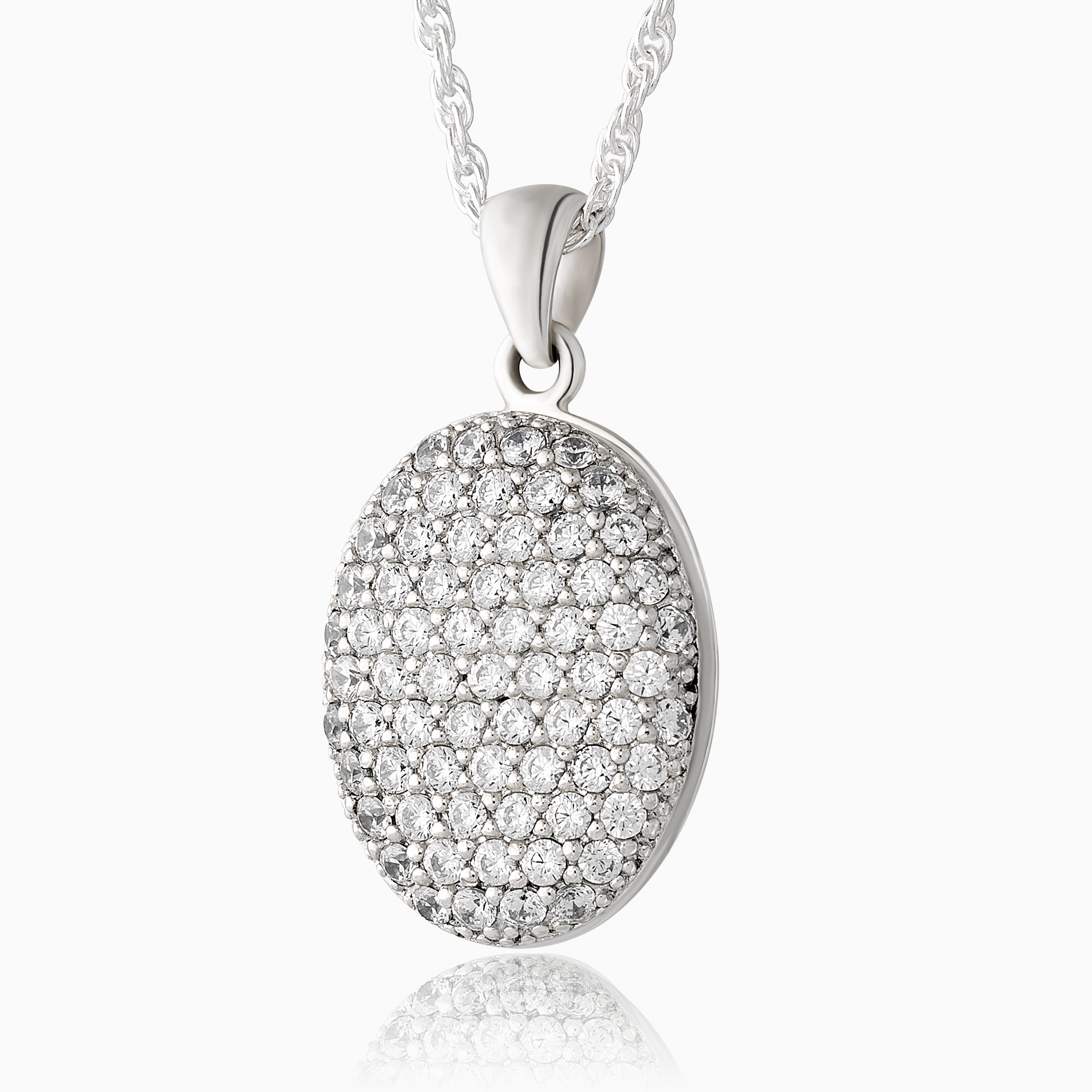 Product title: Oval Dazzle Locket, product type: Locket