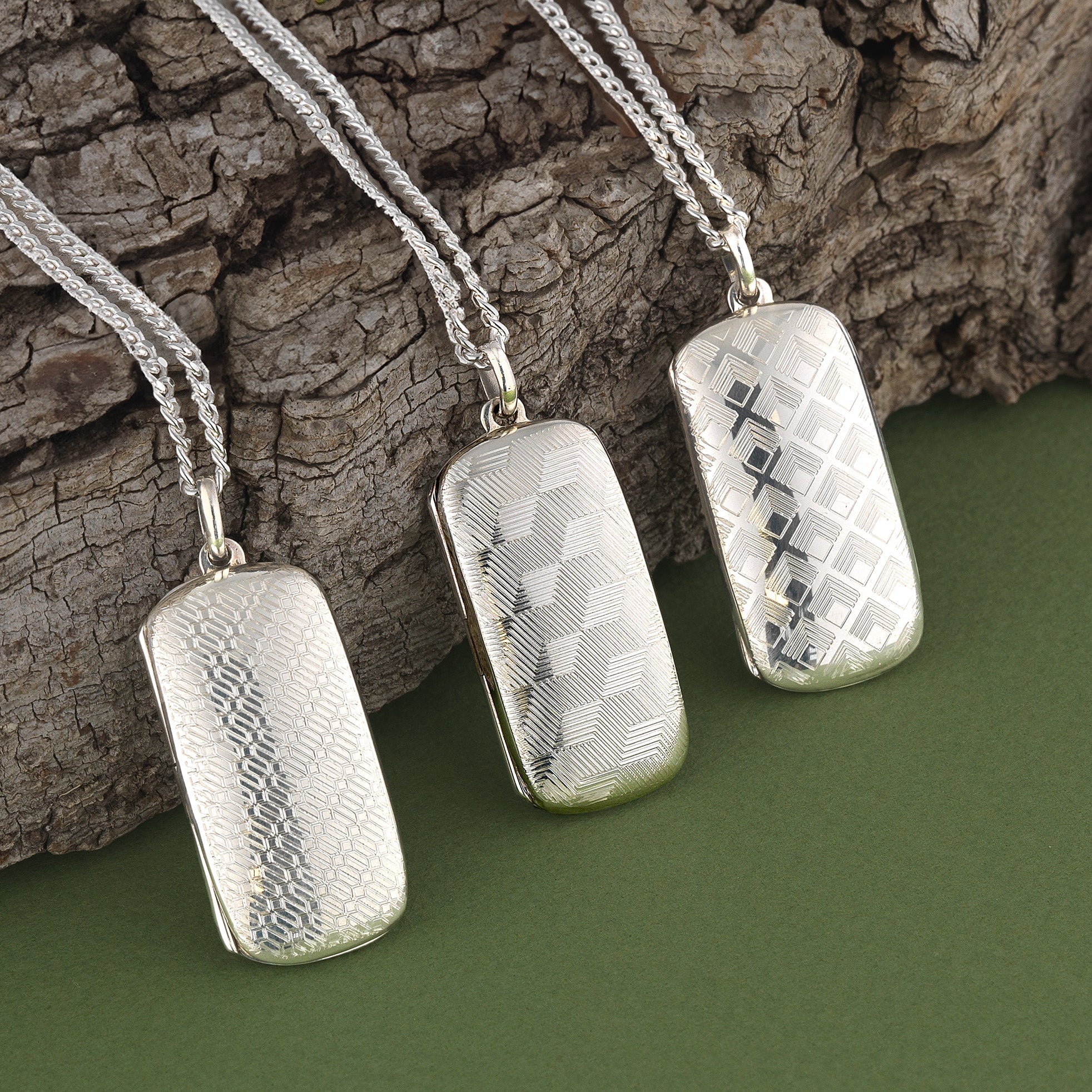 Product title: Men's Shadowlight Dog Tag Locket, product type: Locket