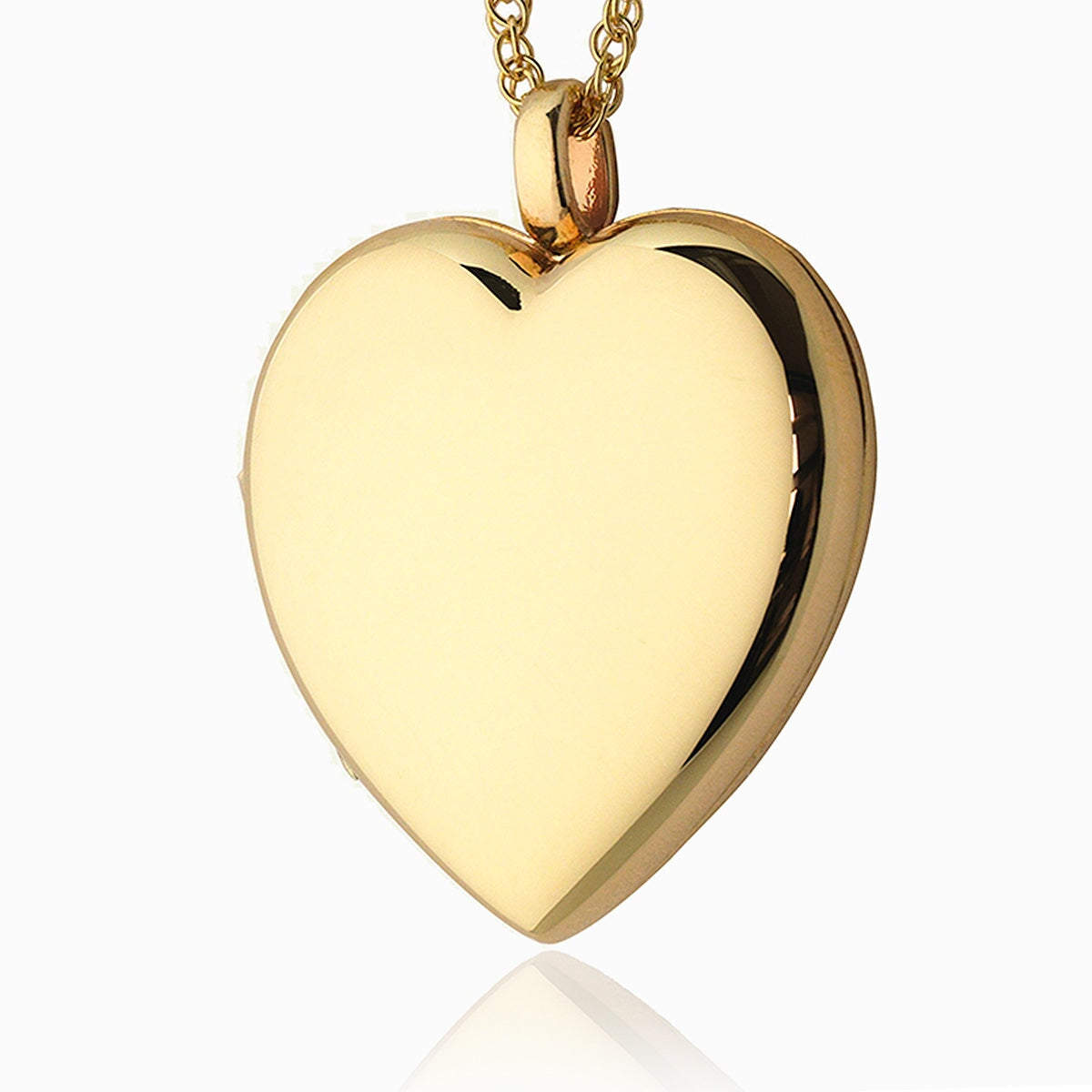 Product title: Extra Large Gold Heart Locket, product type: Locket
