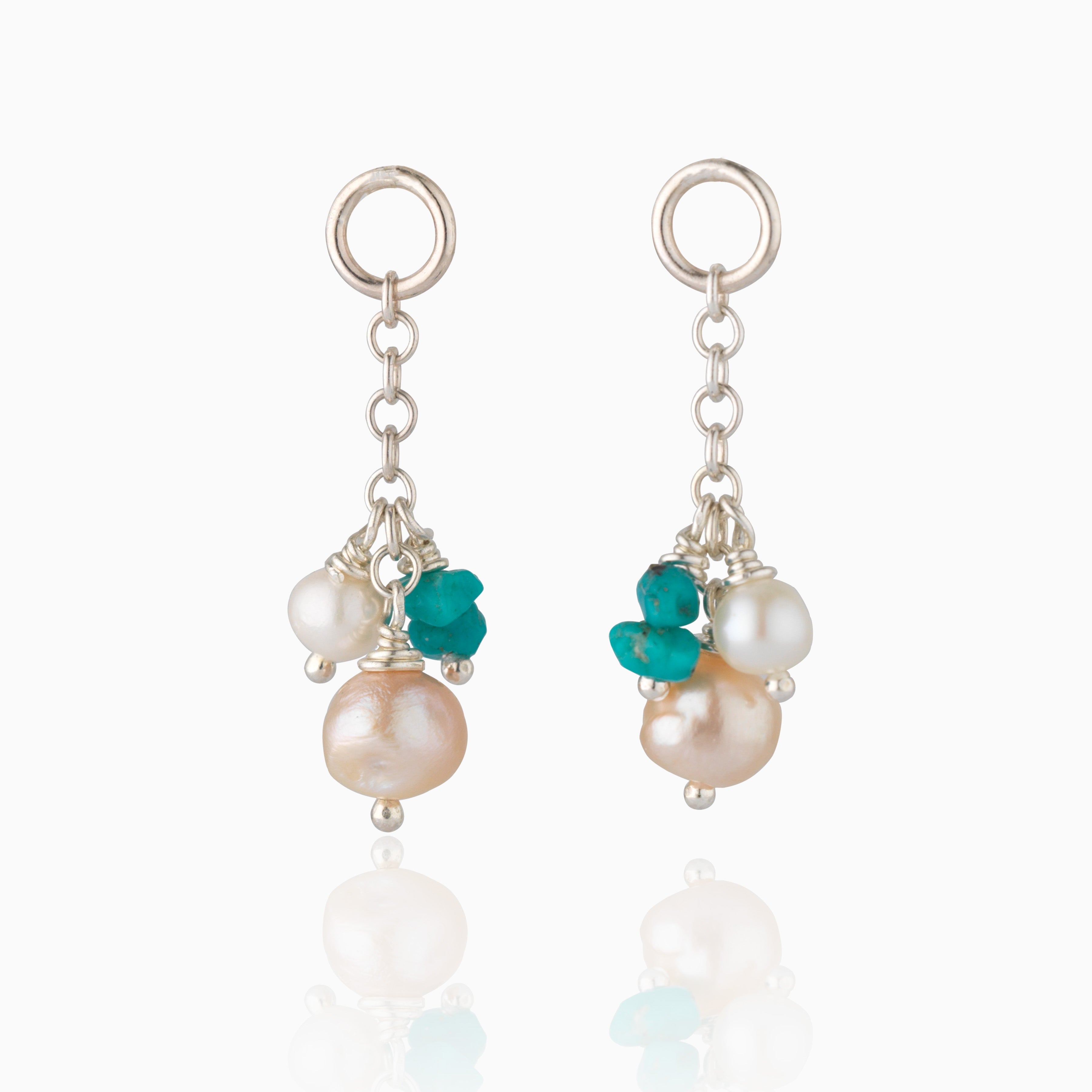 Product title: Pearl Charm Earrings, product type: