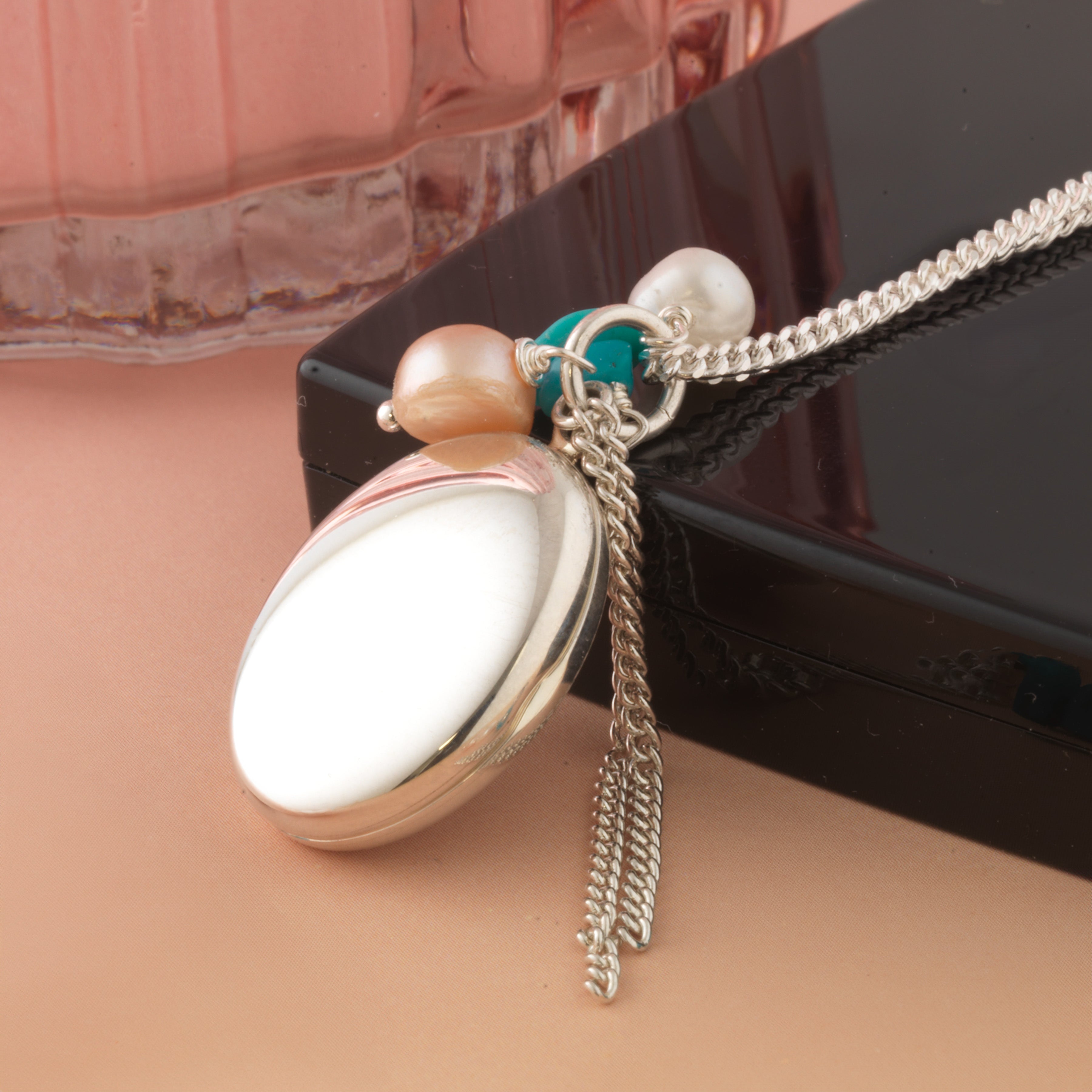 Product title: Pearl Charm Locket, product type: Locket
