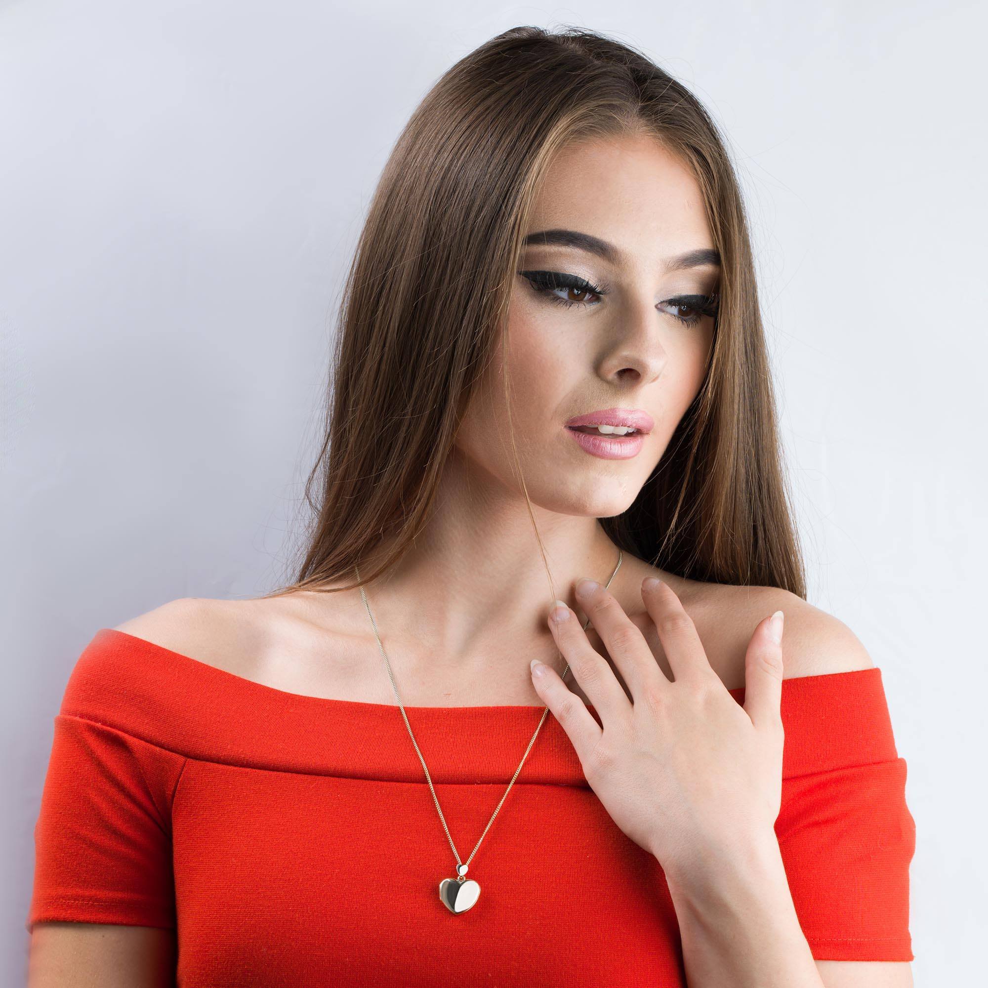 Product title: Premium Double Heart Locket 19 mm, product type: Locket