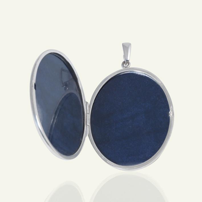 Product title: Extra Large Art Deco Palmette Locket 44 mm, product type: Locket