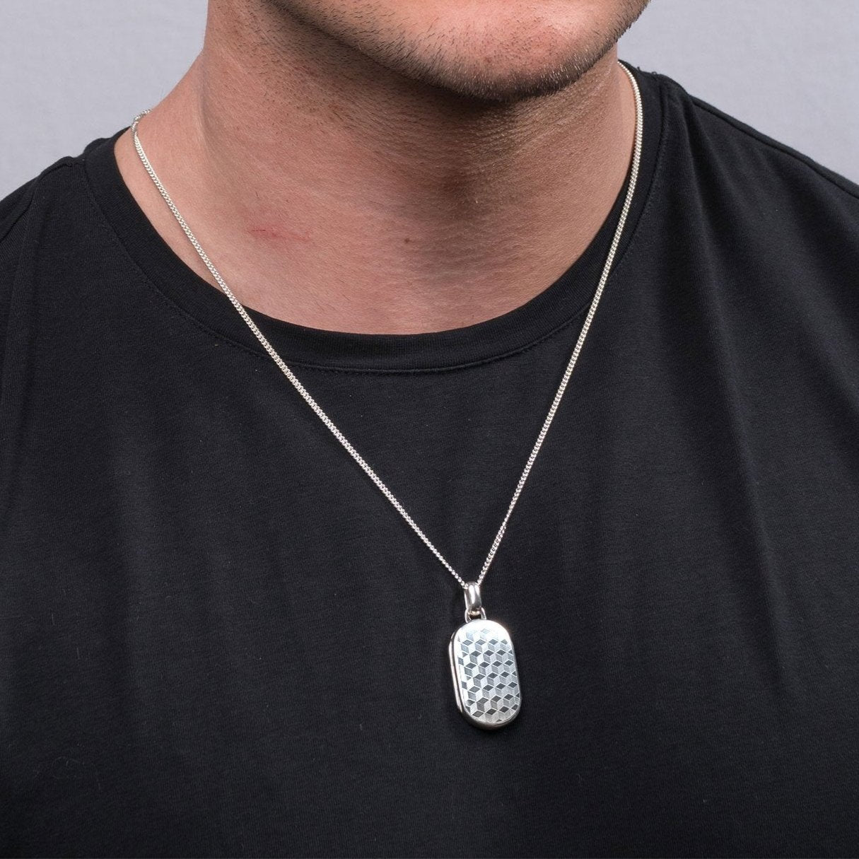 Product title: Cube Design Locket, product type: Locket