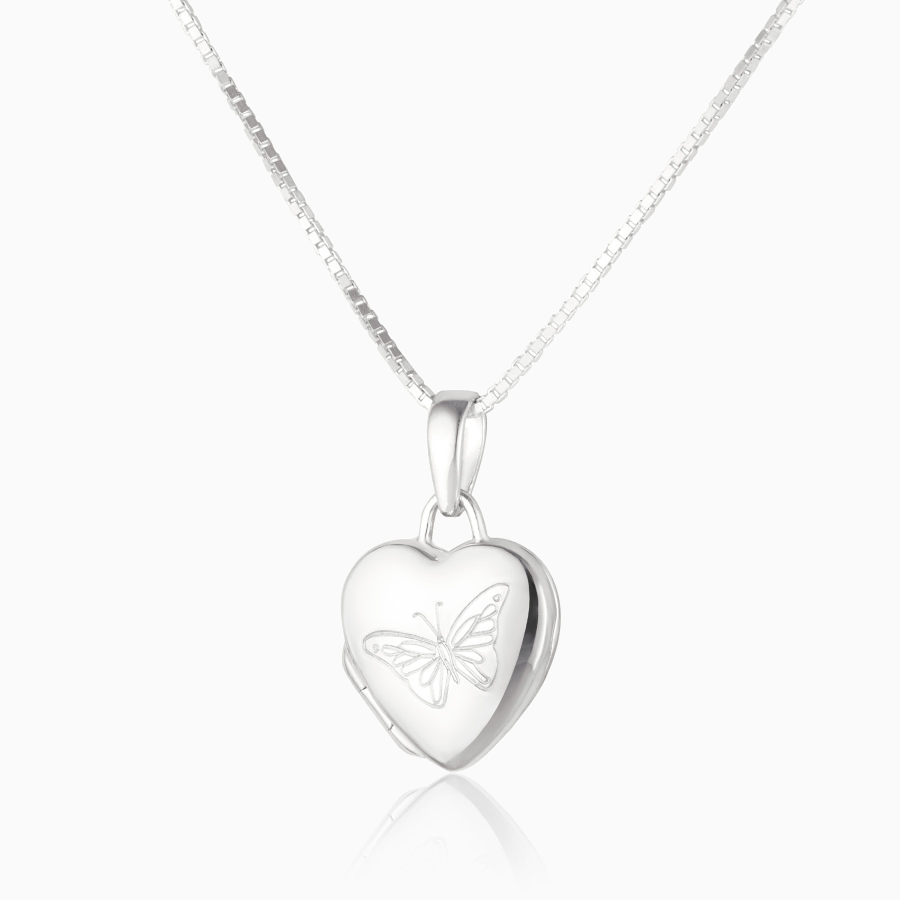 Product title: Tiny Butterfly Locket, product type: Locket