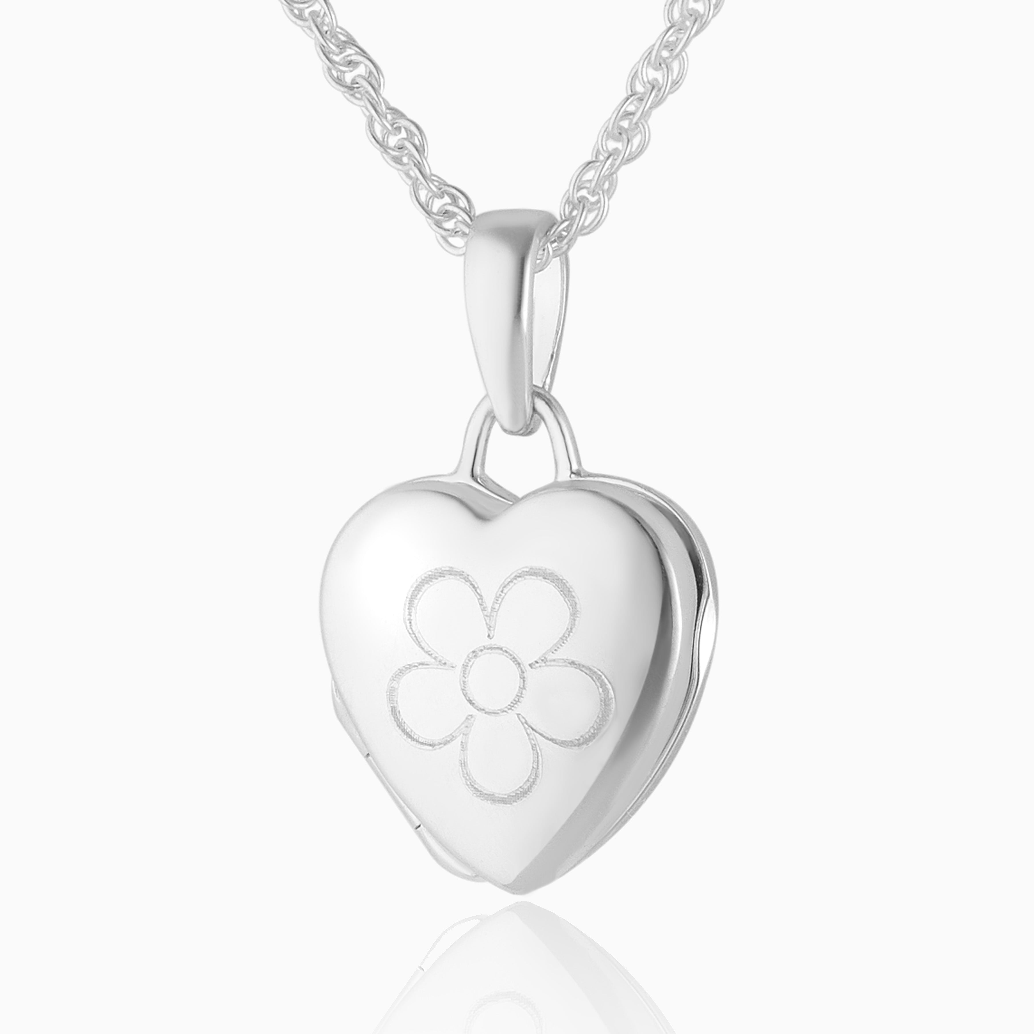 Product title: Dainty Flower Locket, product type: Locket