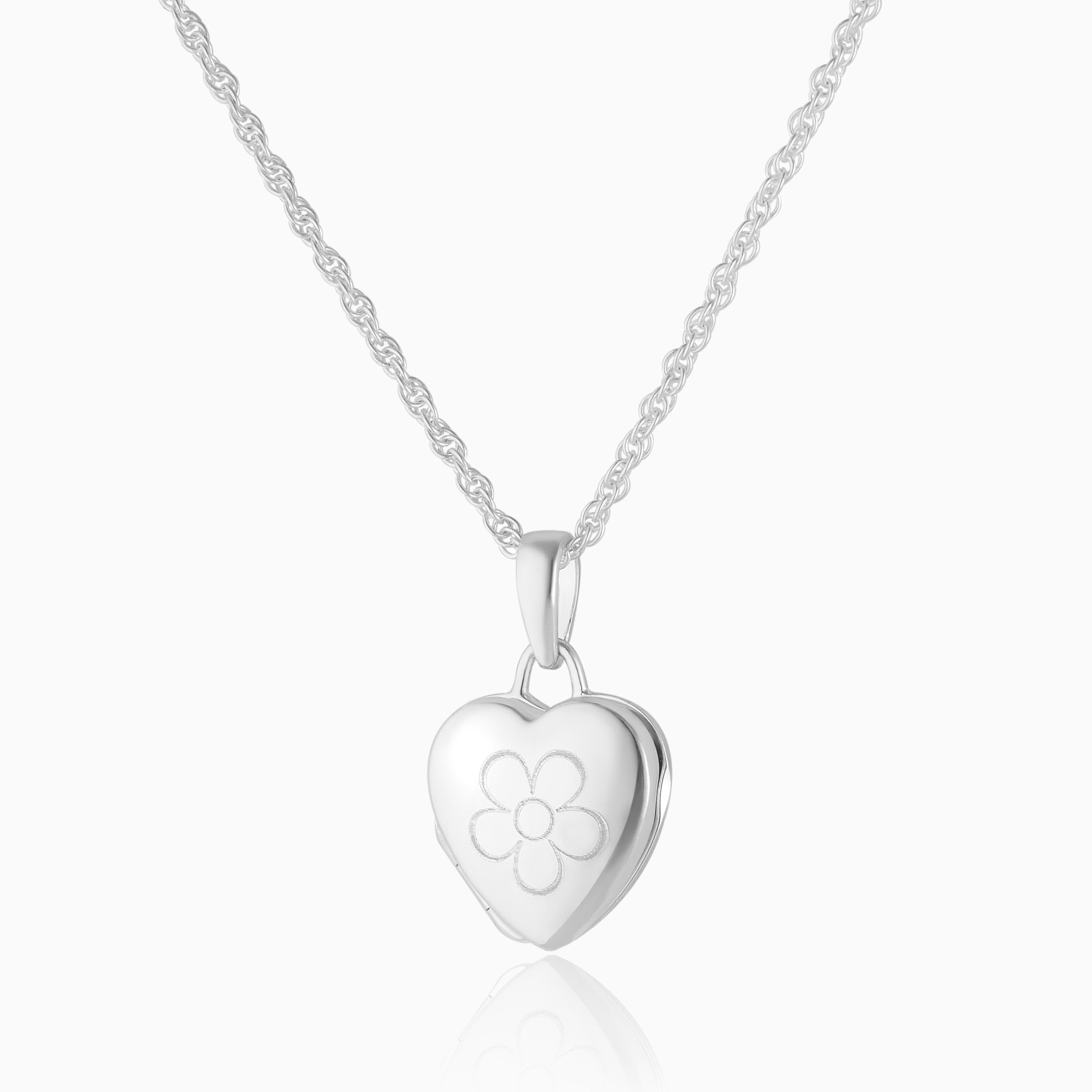 Product title: Dainty Flower Locket, product type: Locket