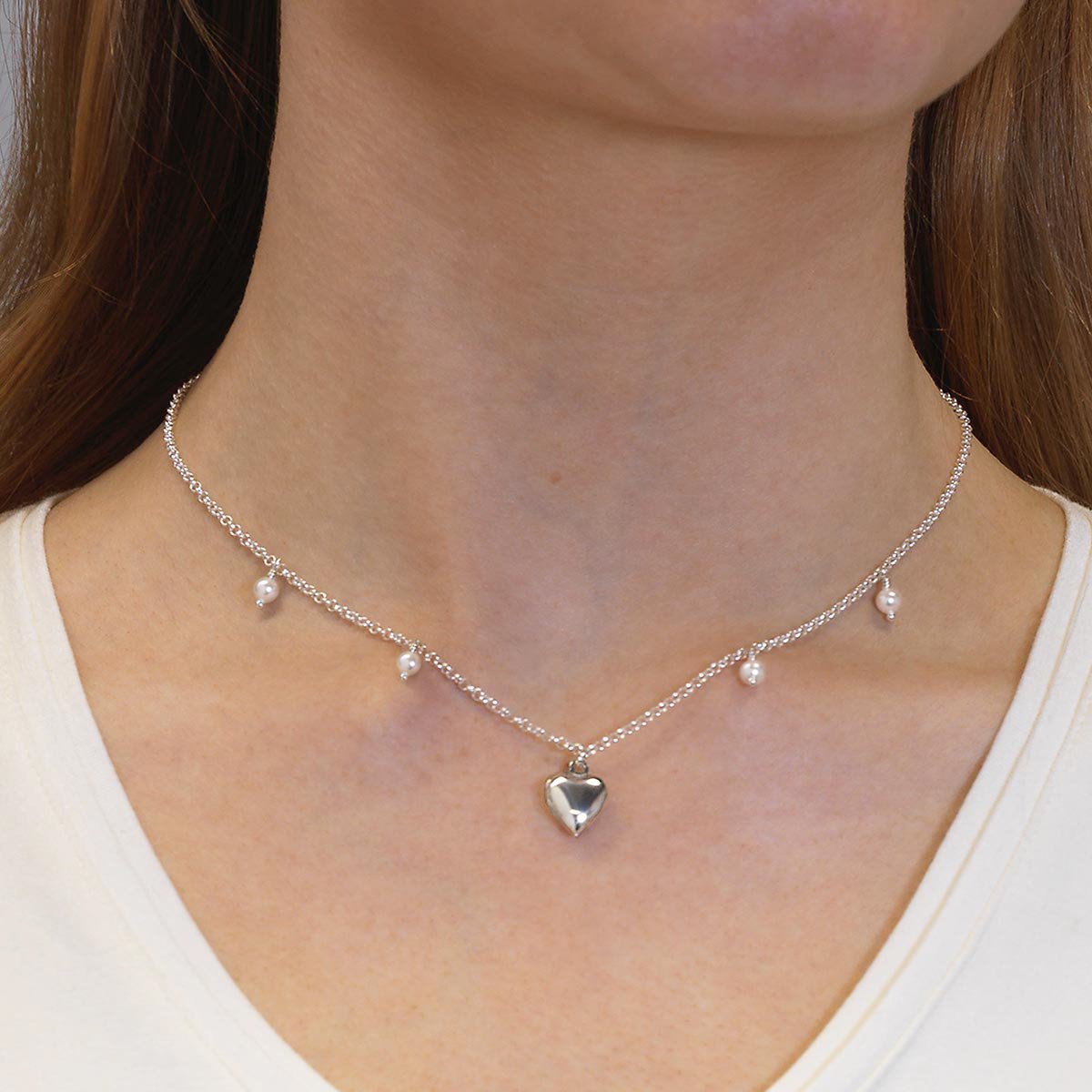 Product title: Pearl Beaded Chain Locket, product type: