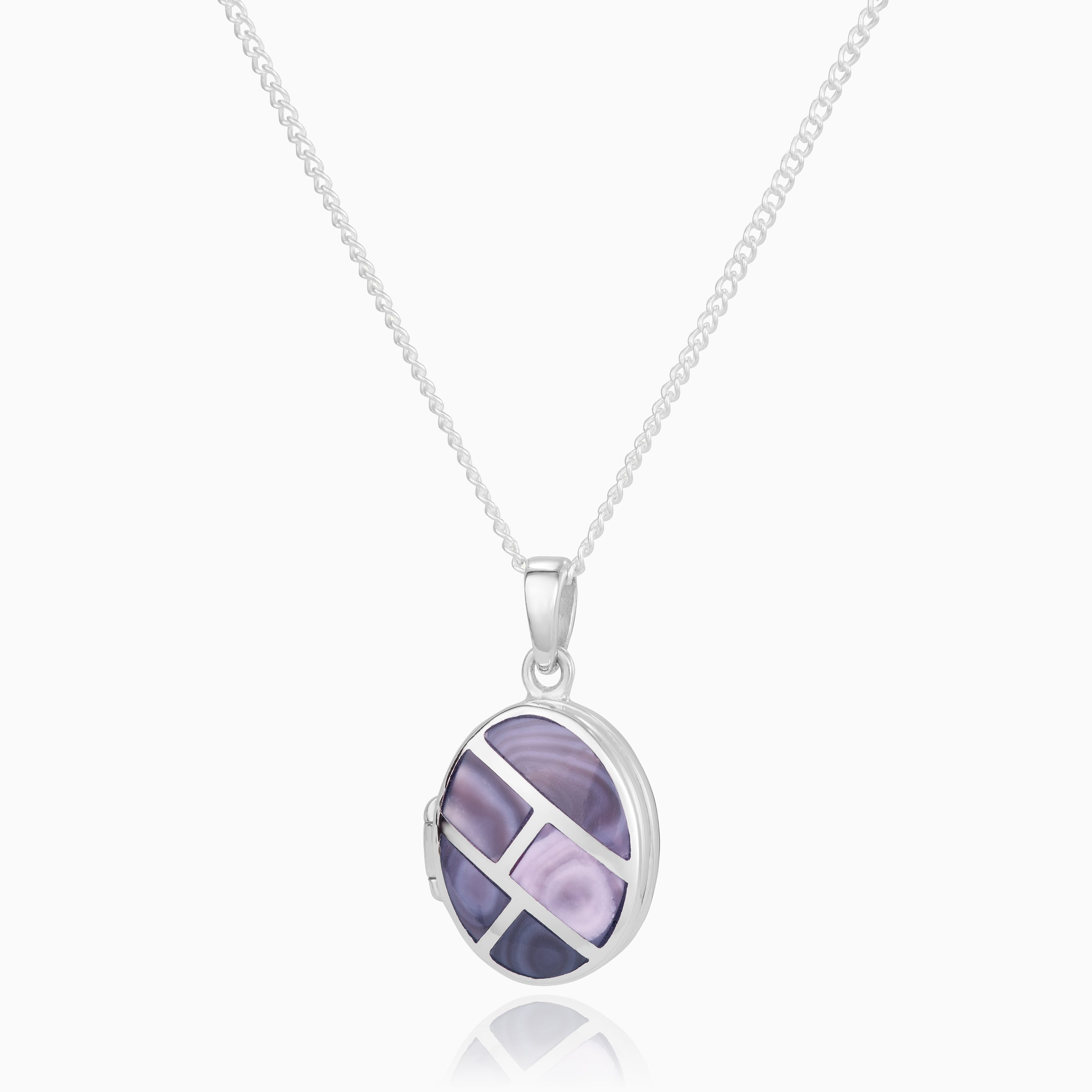 Product title: Silver Plum Locket, product type: Locket