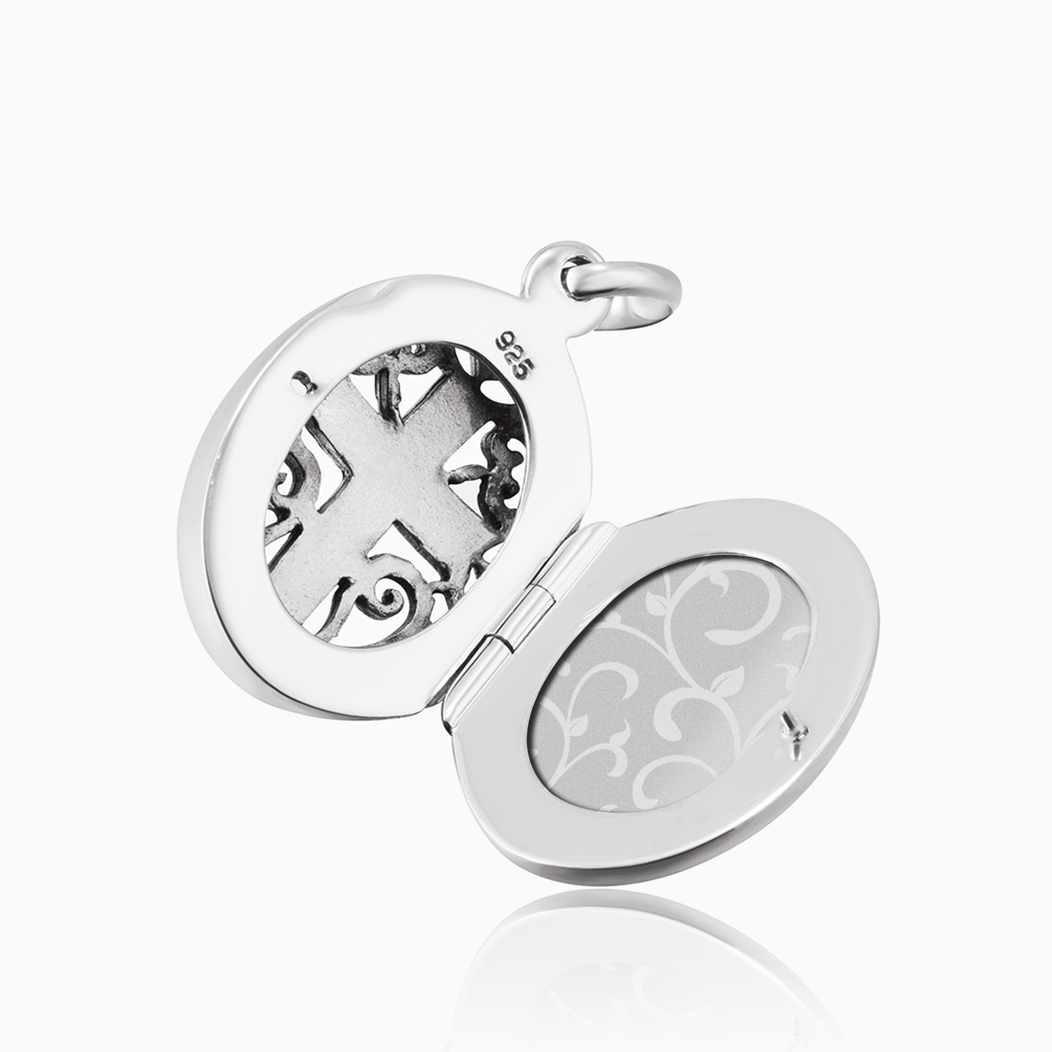 Product title: Filigree Cross Locket, product type: Locket