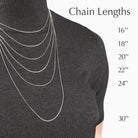 Product title: White Gold and Diamond Petite Locket, product type: Locket