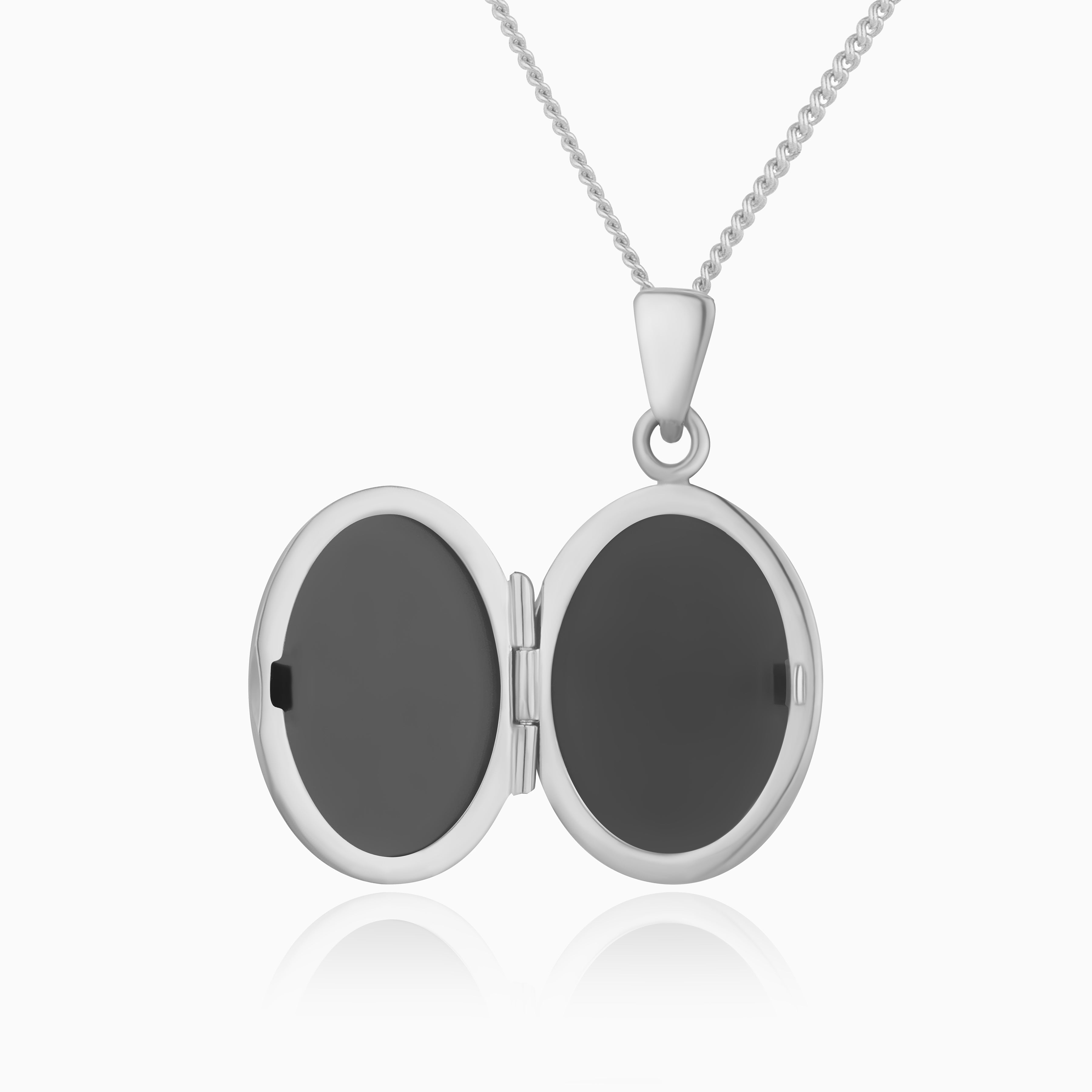 Product title: Child's Silver Butterfly Locket, product type: Locket