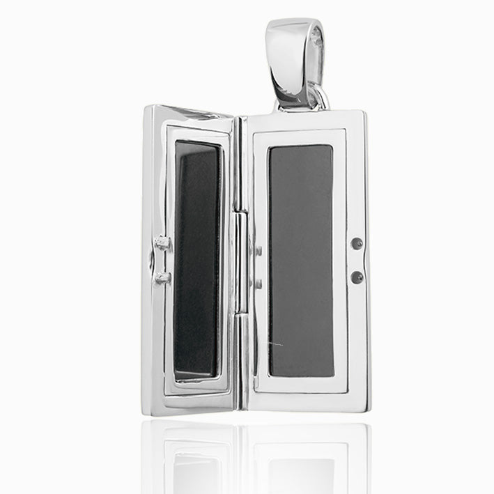 Product title: Premium Mens' Dogtag Locket, product type: Locket