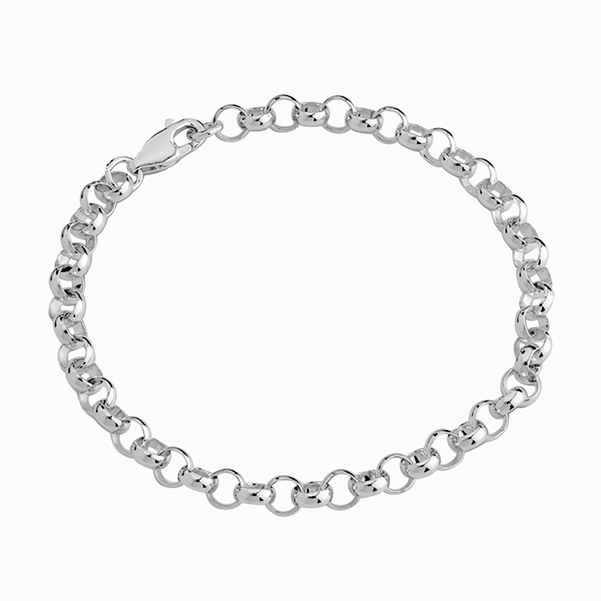 Product title: Medium Silver Locket Bracelet, product type: Bracelet