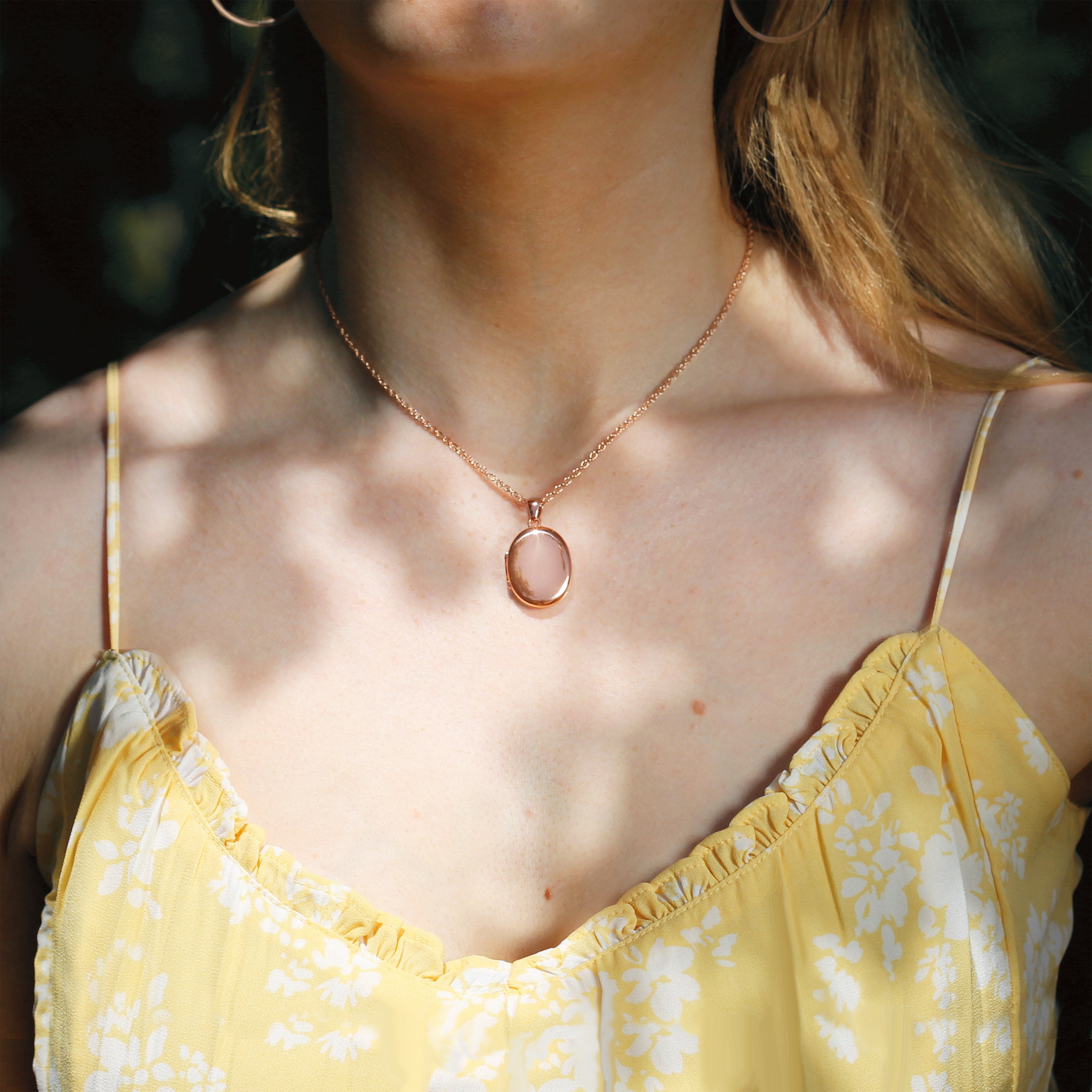 Product title: Rose Gold 4-Photo Locket, product type: Locket