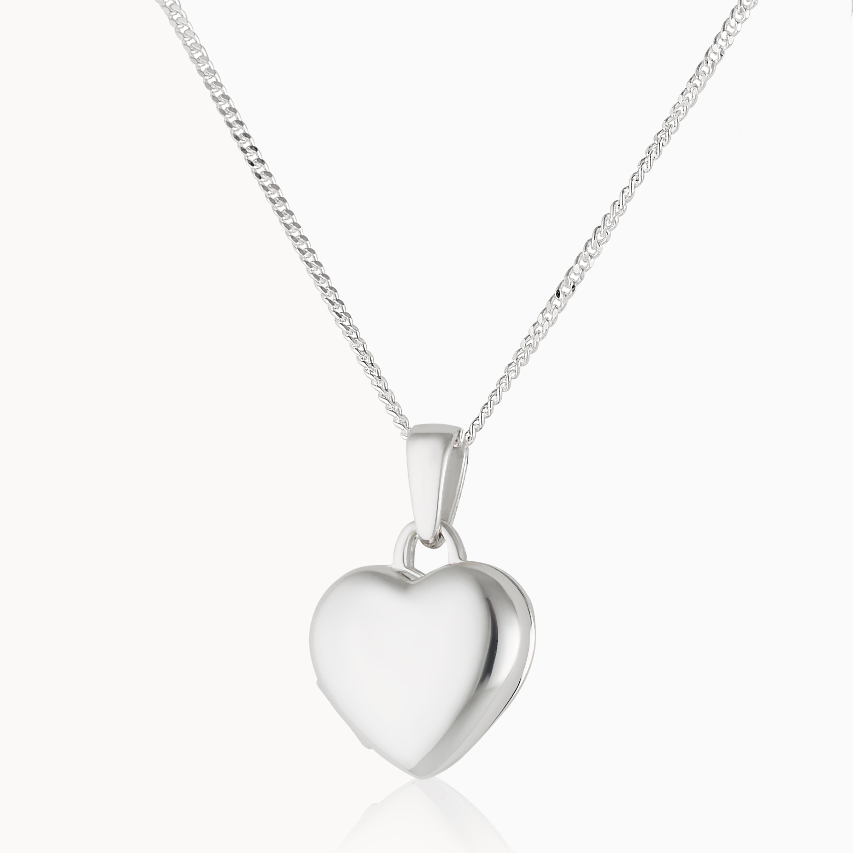 Product title: Tiny Silver Heart, product type: Locket