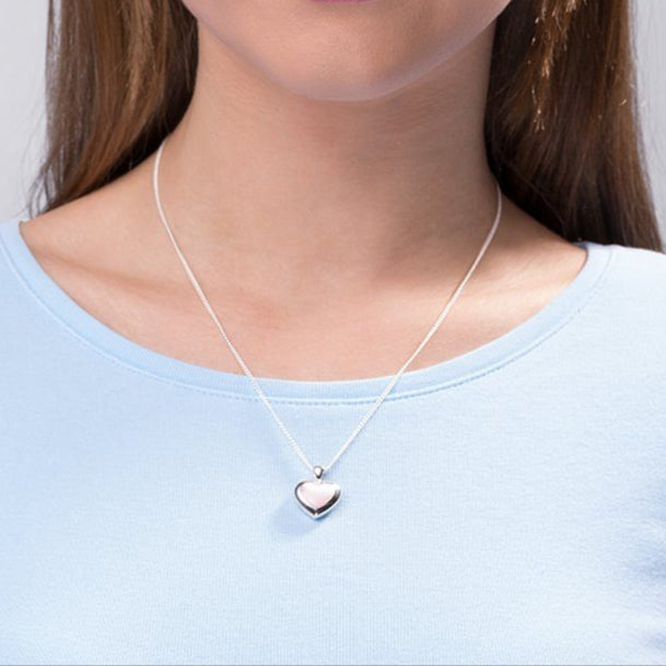 Product title: Petite Pink Mother-of-Pearl Locket 13 mm, product type: Locket