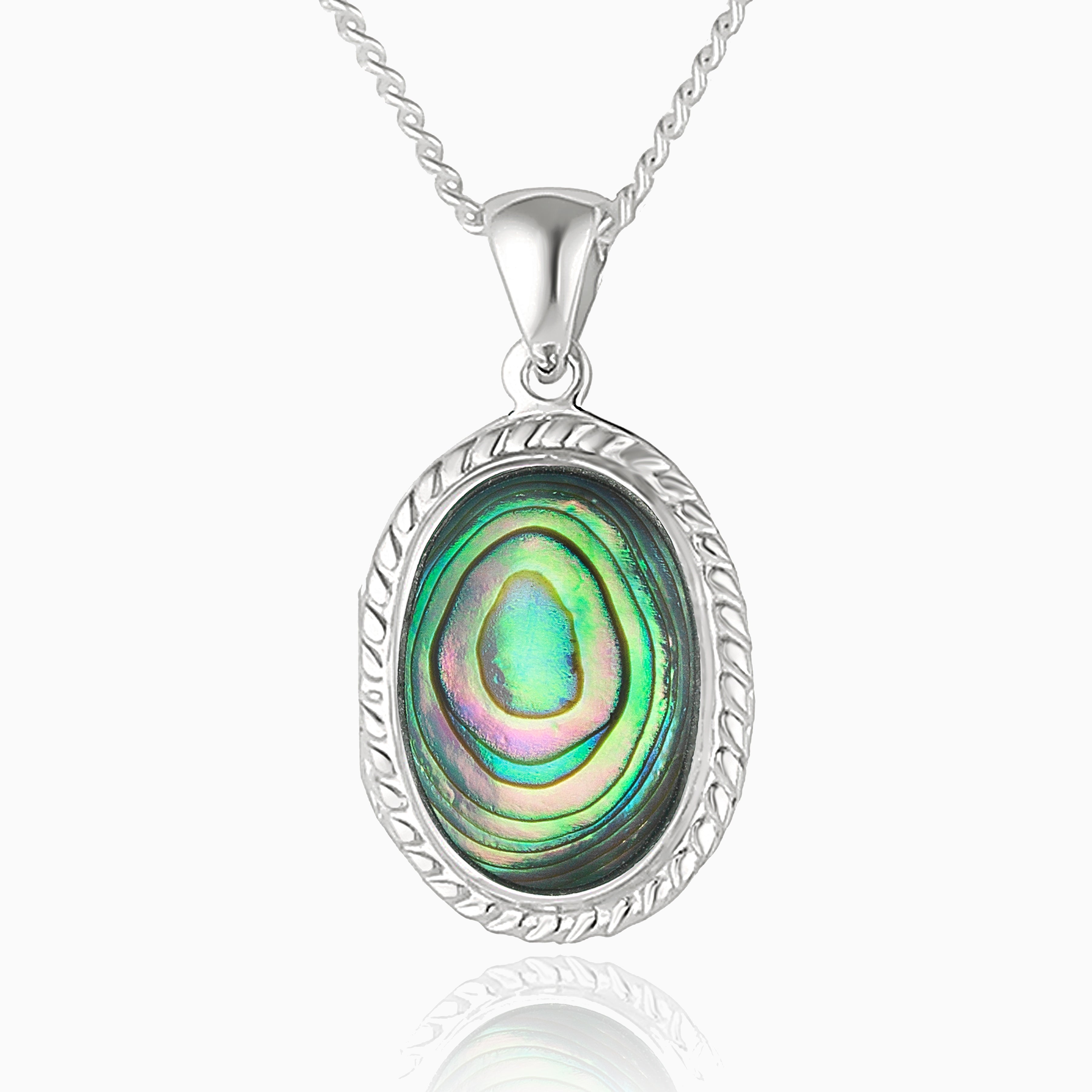 Product title: Petite Abalone Oval Locket, product type: Charms & Pendants