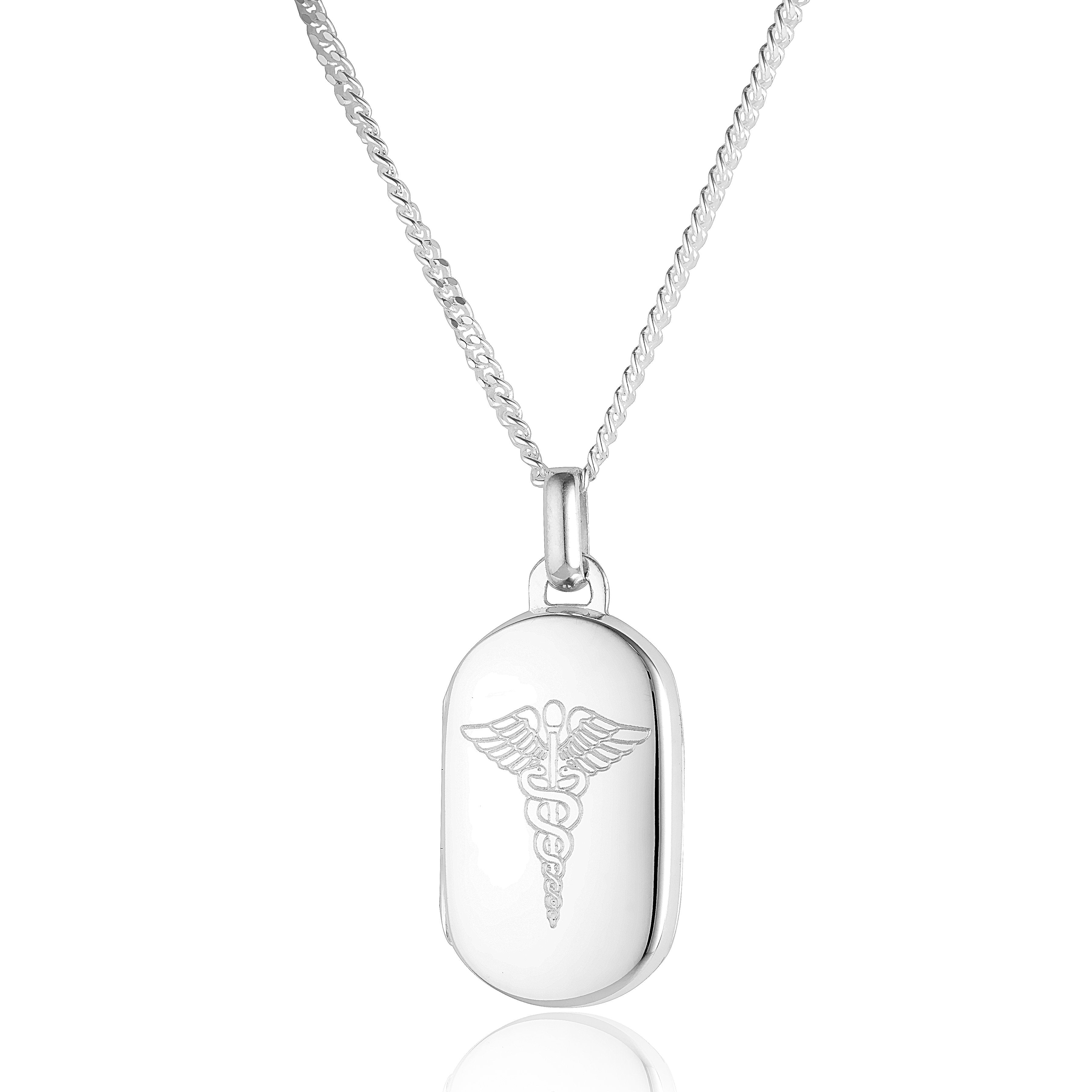 Product title: Medical Dog Tag Locket, product type: Locket