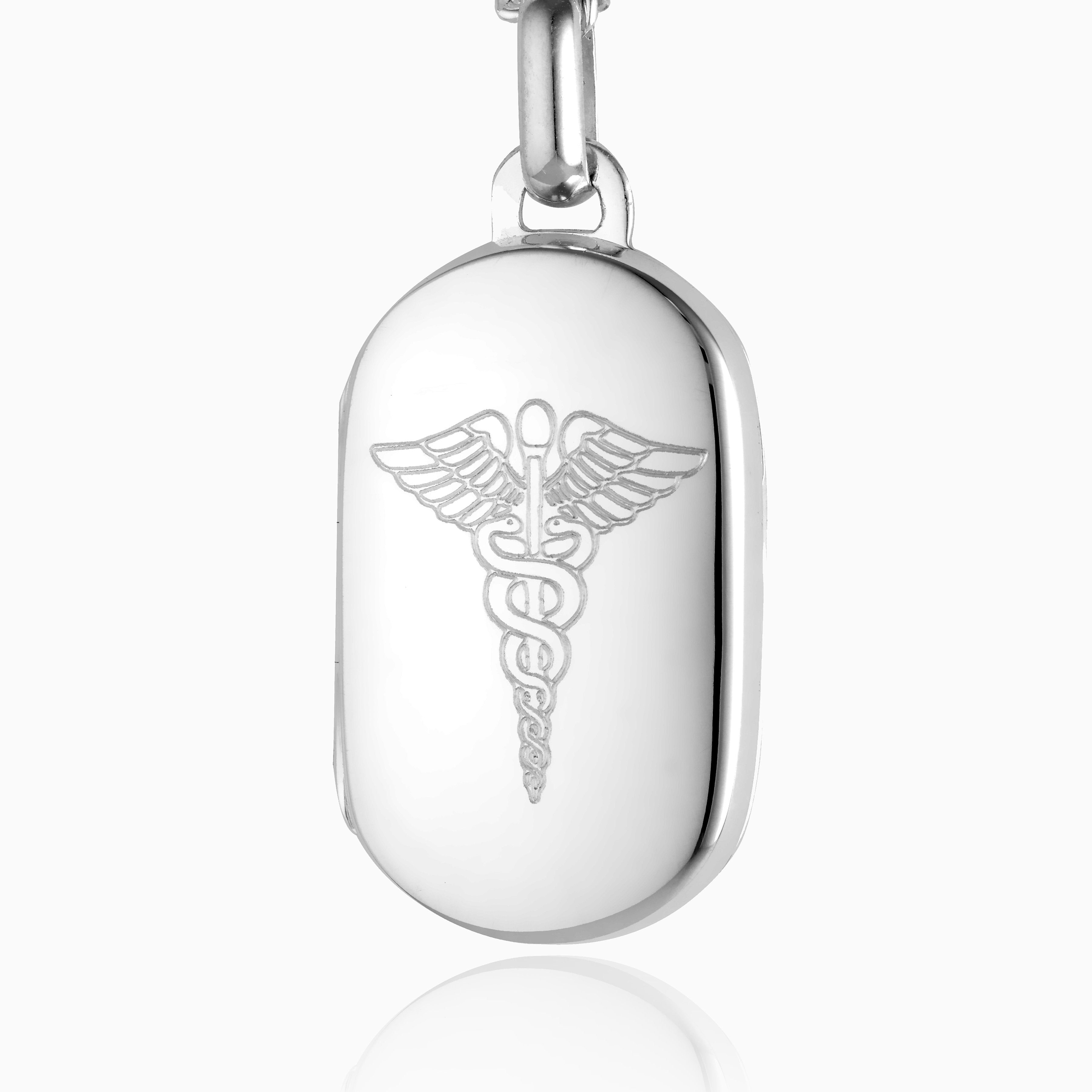 Product title: Medical Dog Tag Locket, product type: Locket