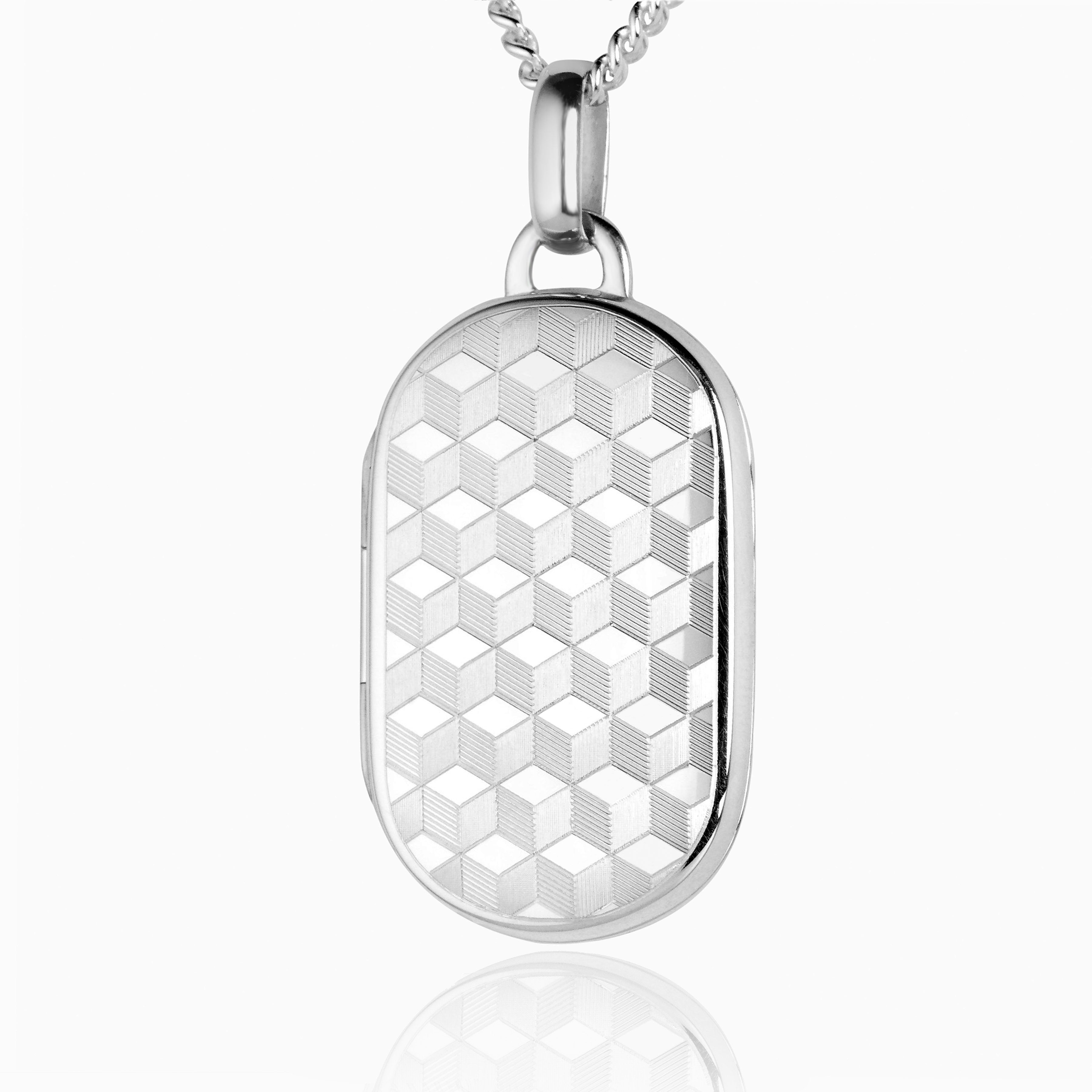 Product title: Cube Design Locket, product type: Locket