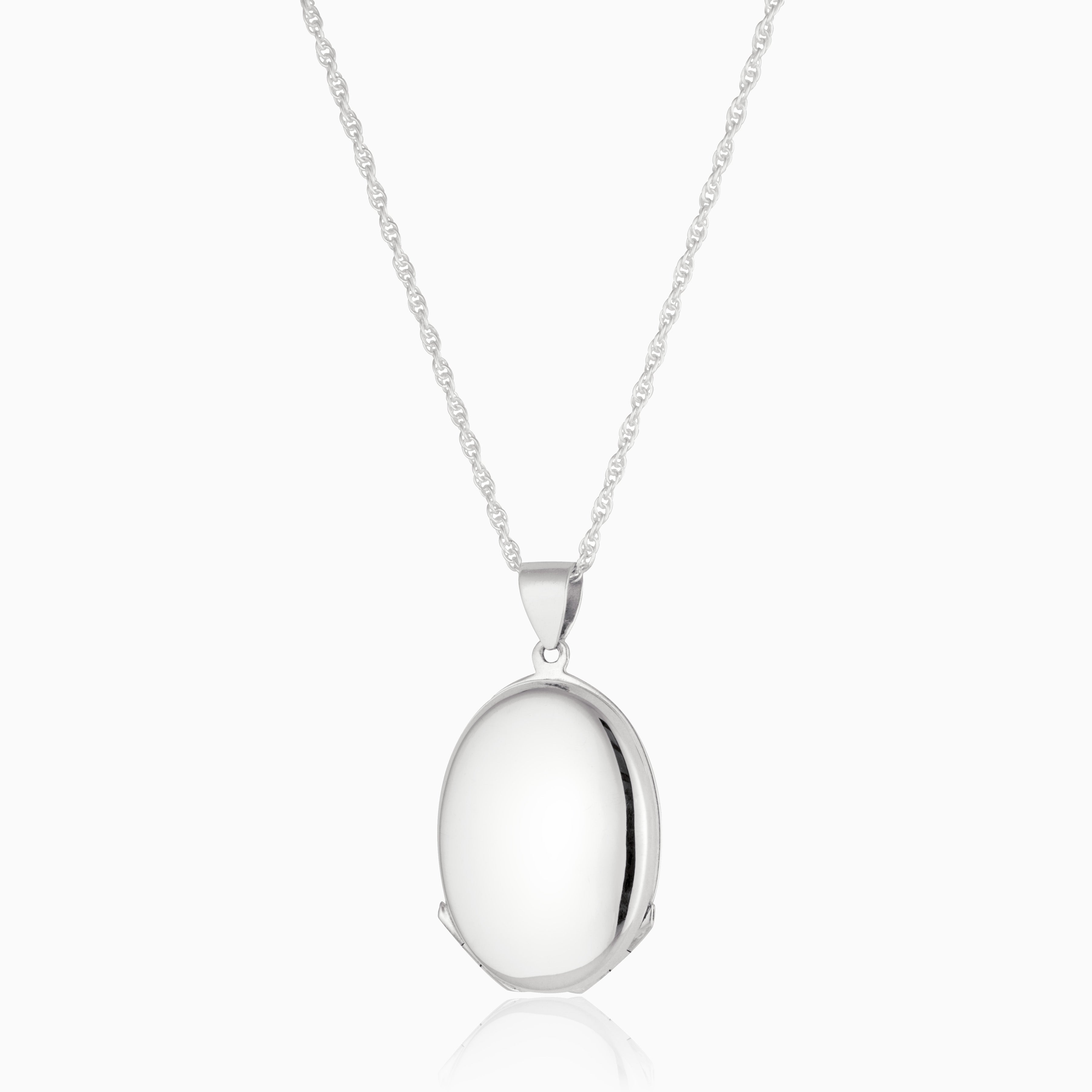 Product title: Plain Silver 4-Photo Locket, product type: Locket