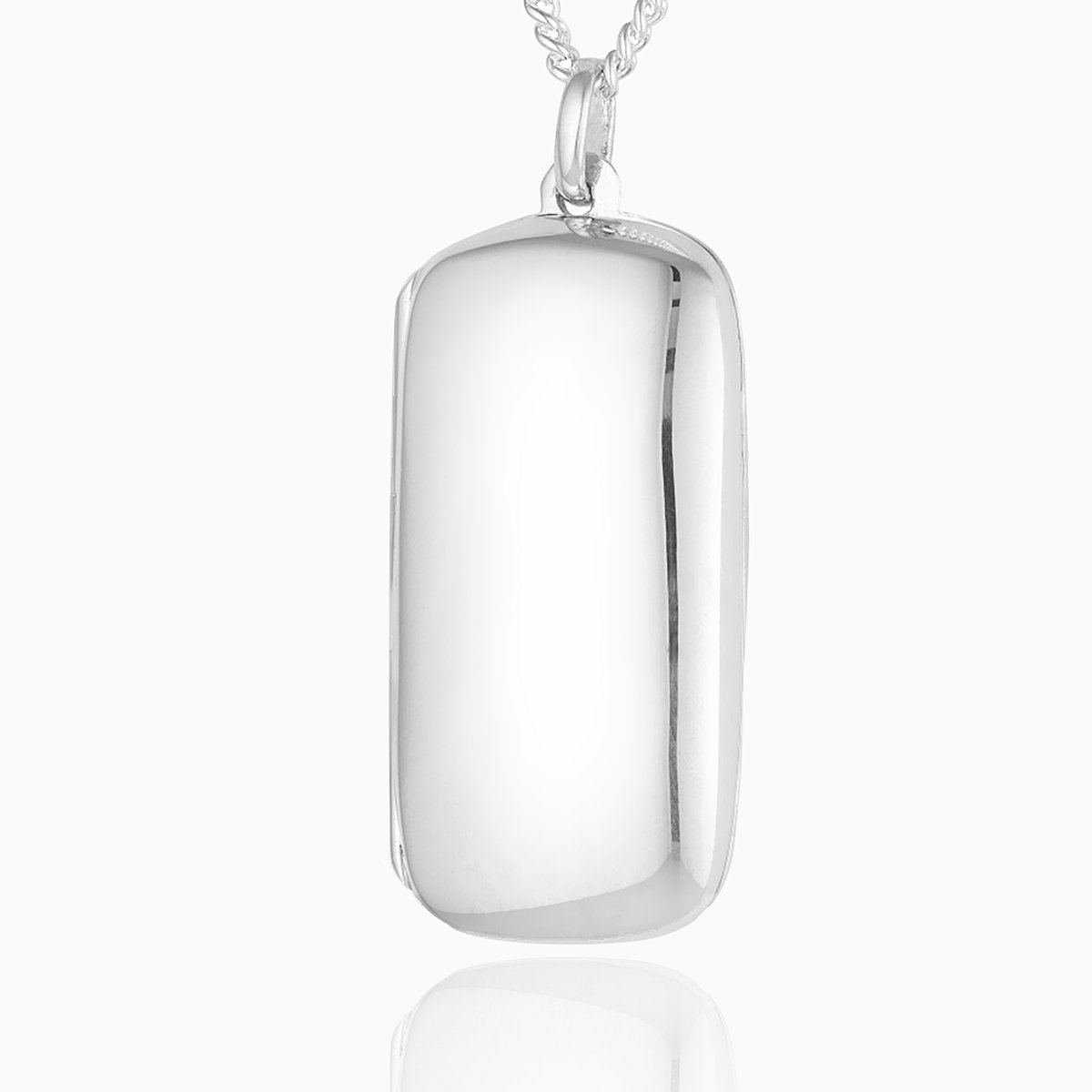 Product title: Plain Dogtag Locket, product type: Locket