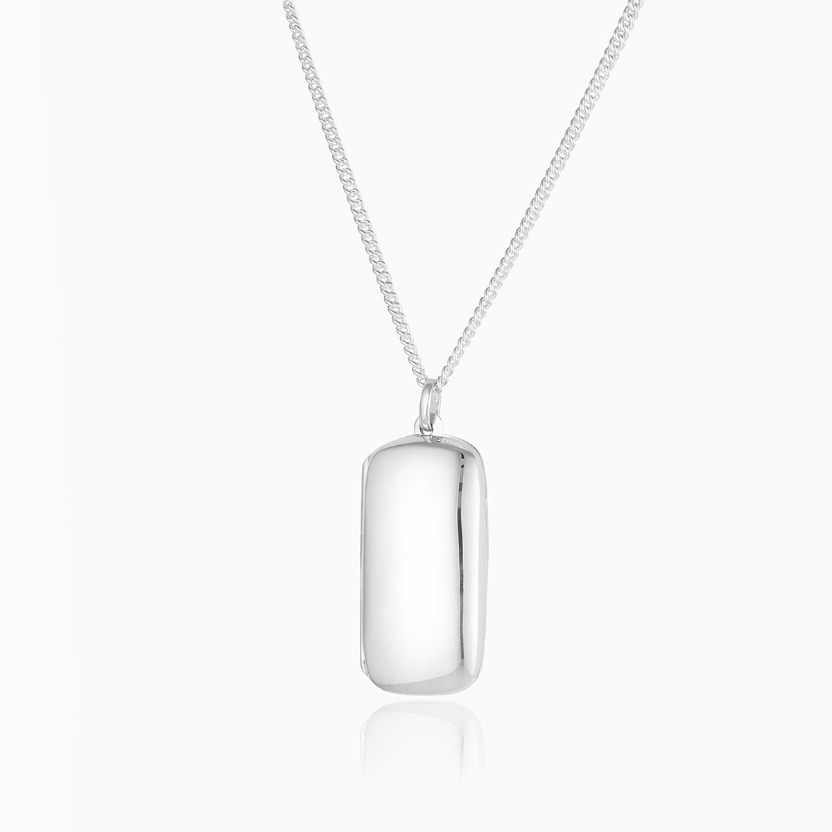 Product title: Plain Dogtag Locket, product type: Locket