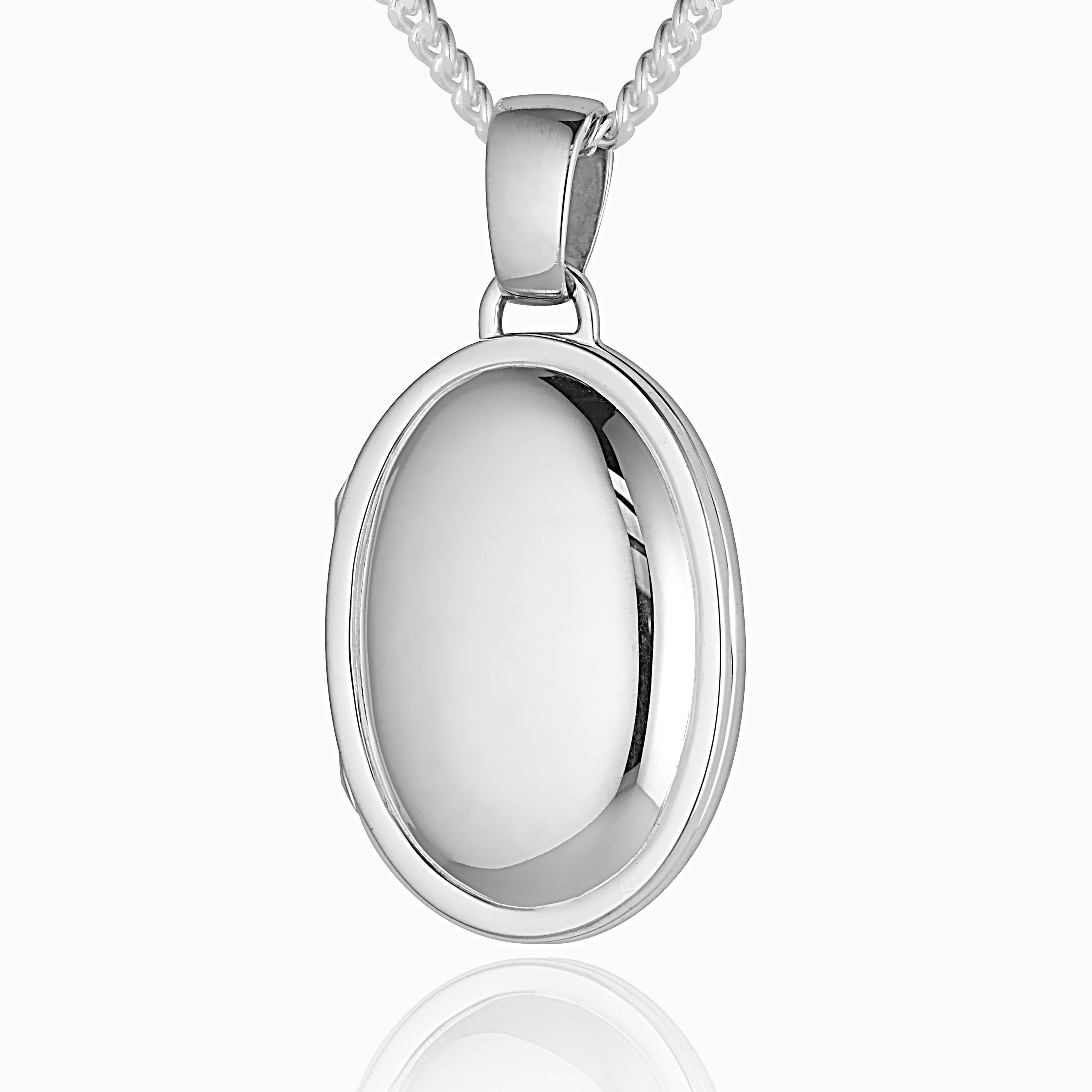 Product title: Mens' Premium Oval Locket, product type: Locket