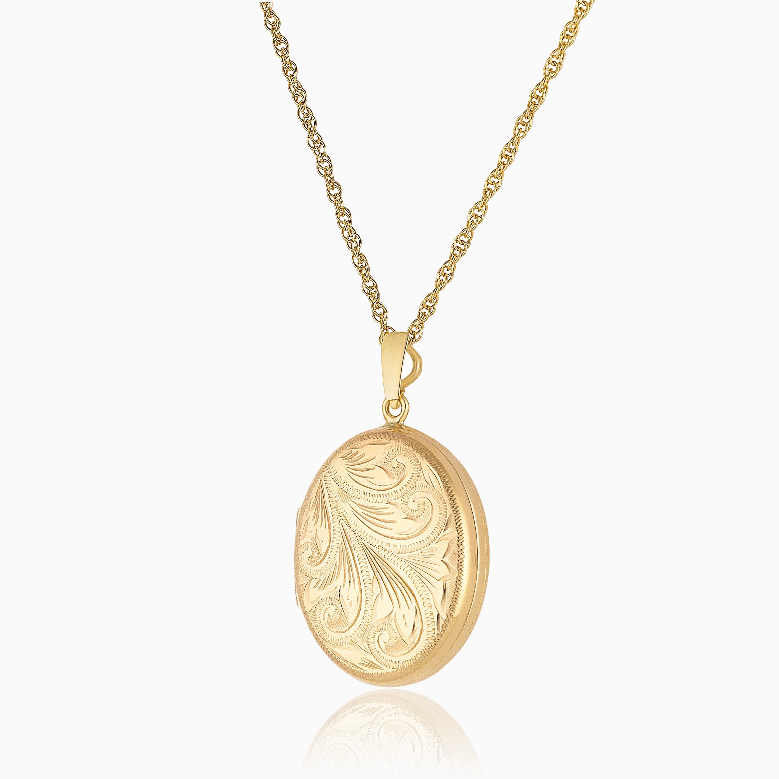 Product title: Large Victorian Oval Family Locket, product type: Locket