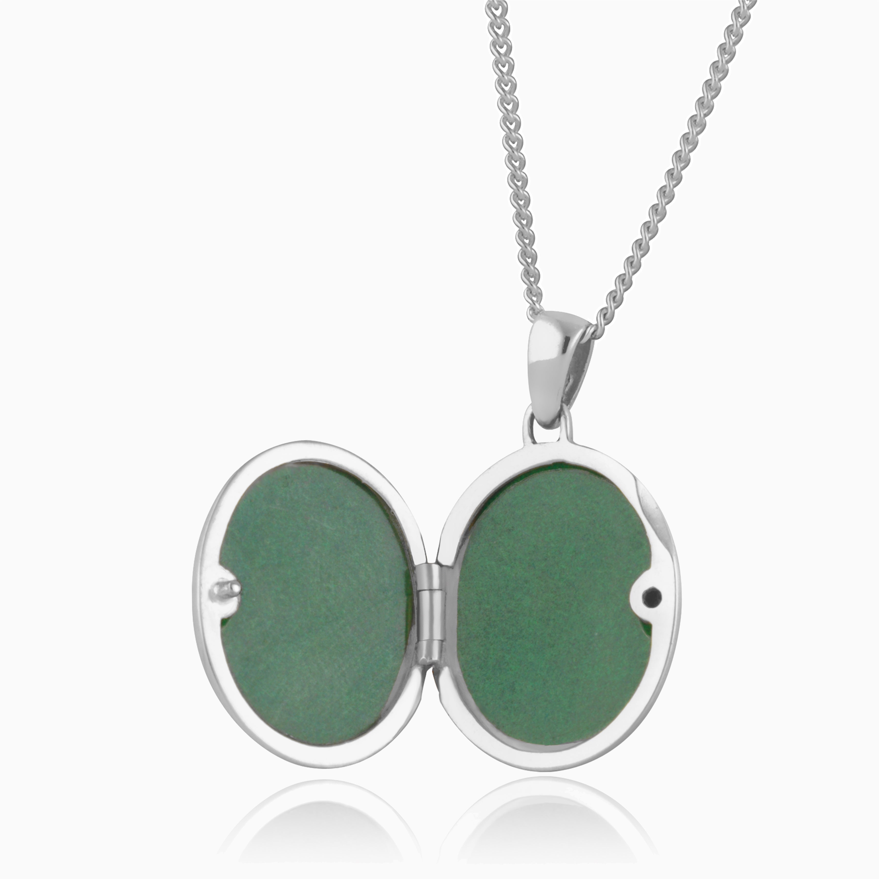 Product title: Silver Trellis Locket, product type: