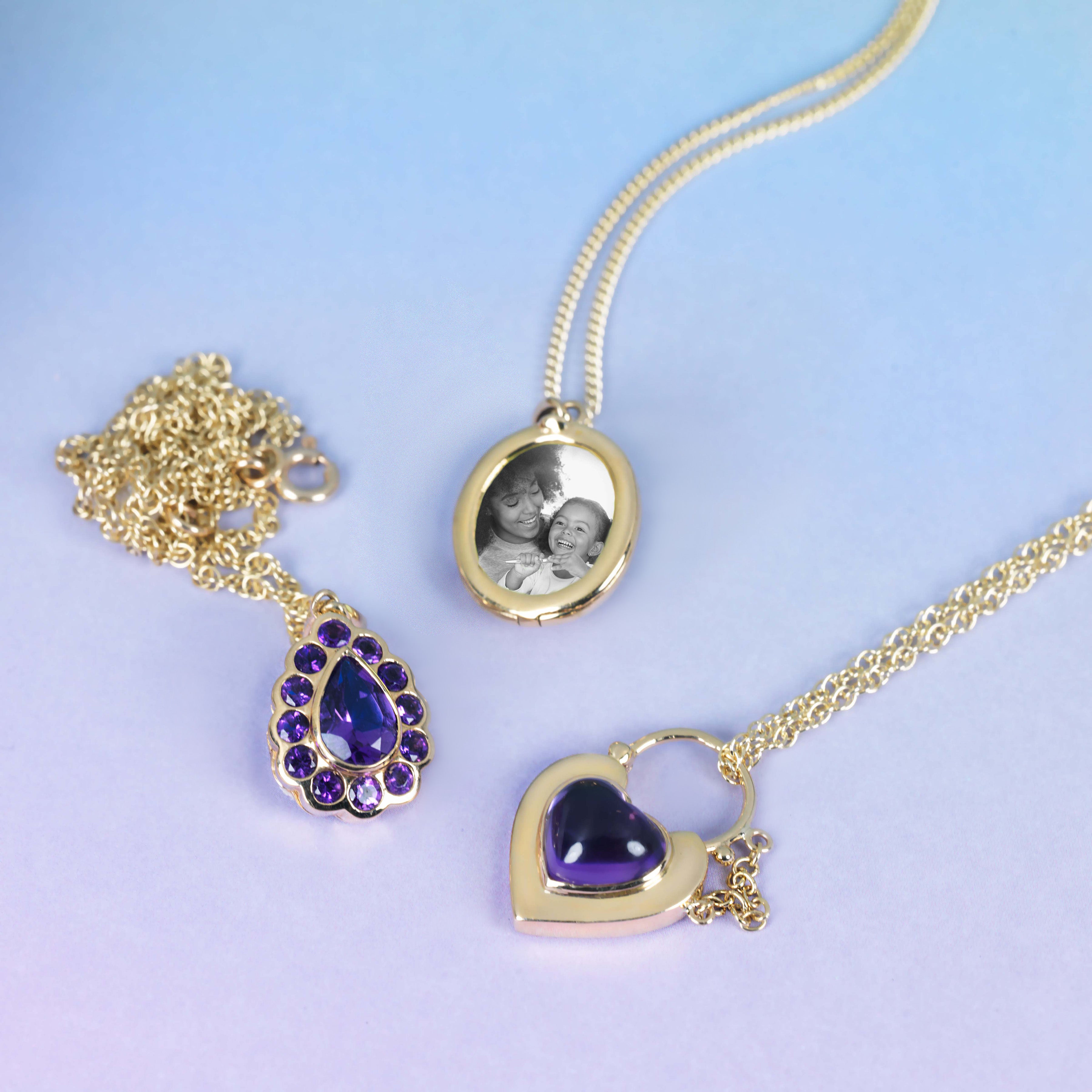 Product title: Golden Padlock Keepsake Locket, product type: Locket