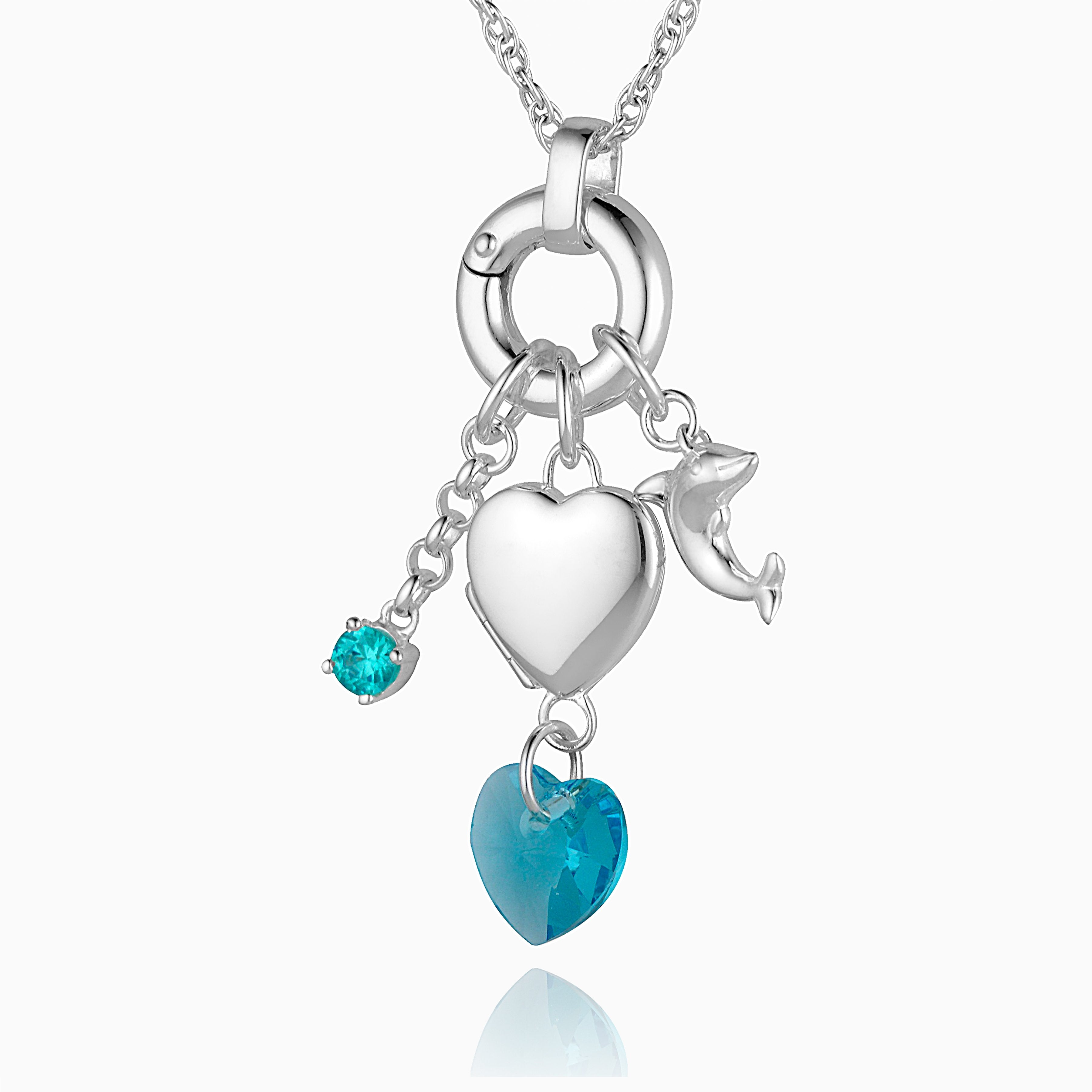 Product title: Dolphin Charm Locket, product type: Charm