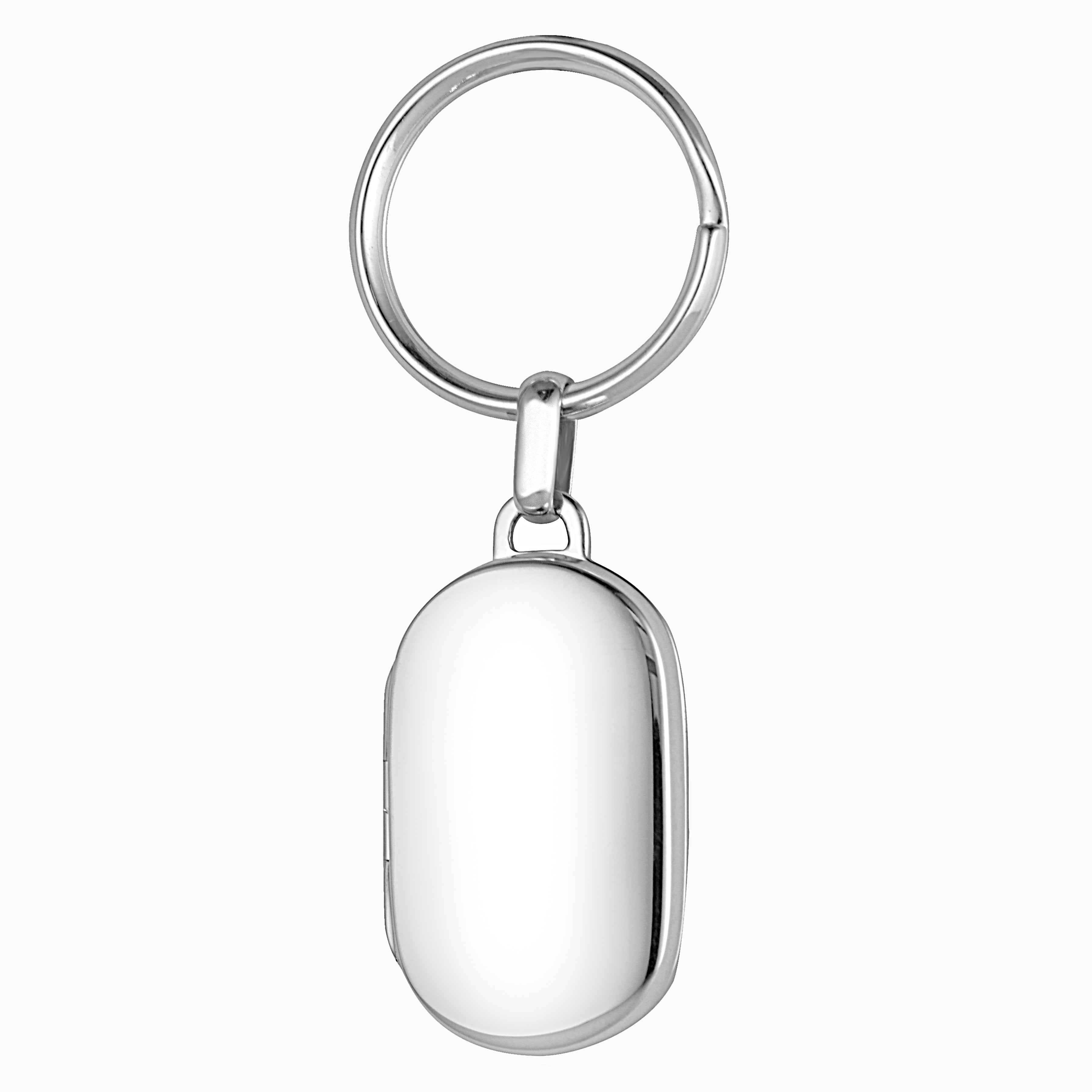 Product title: Heavy Gauge Dog Tag Locket Keyring, product type: Locket