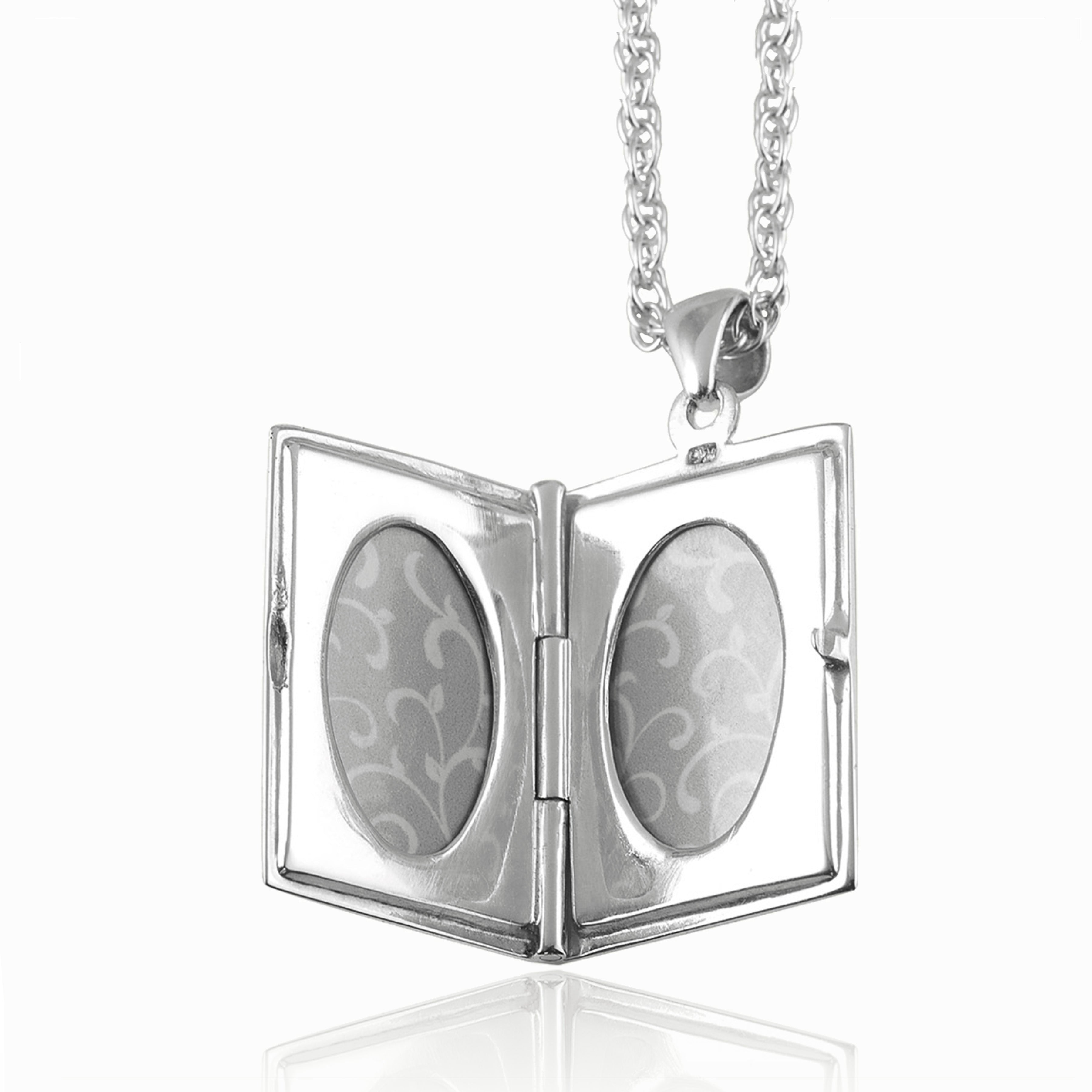 Product title: Engraved Book Locket, product type: Locket