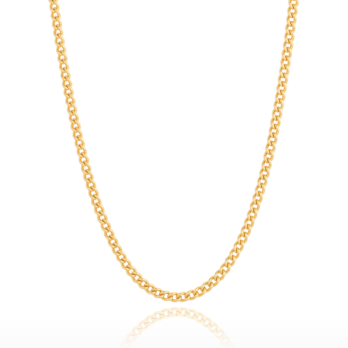 9 ct Gold Curb Chain 1.4 mm wide