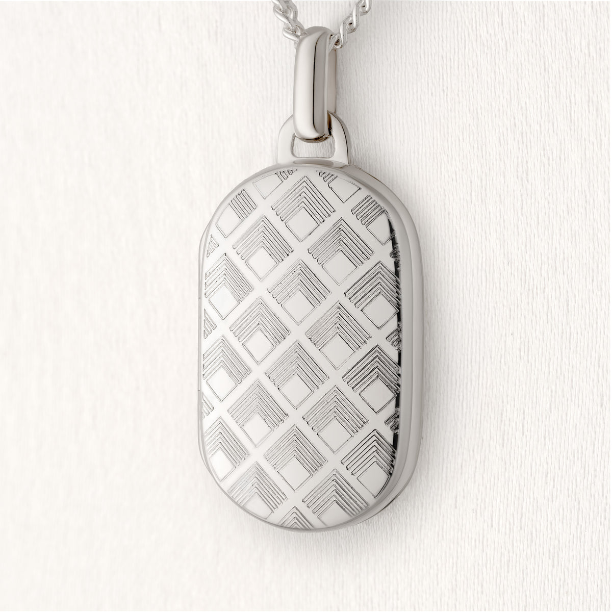Men's Shadowlight Dog Tag Locket