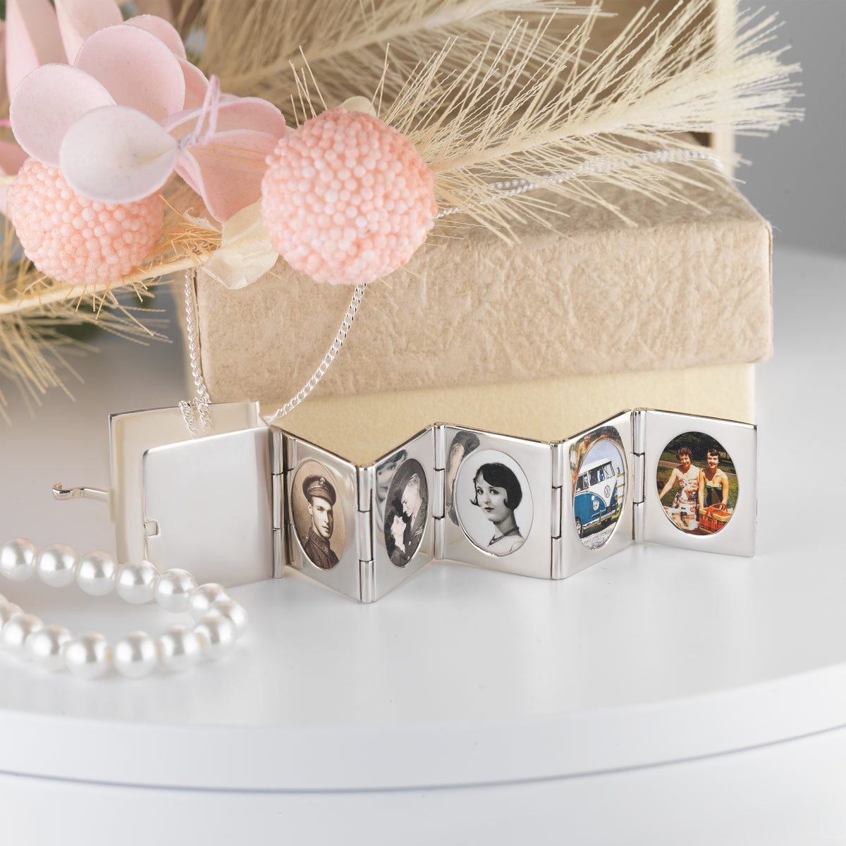 10 Photo Plain Book Locket