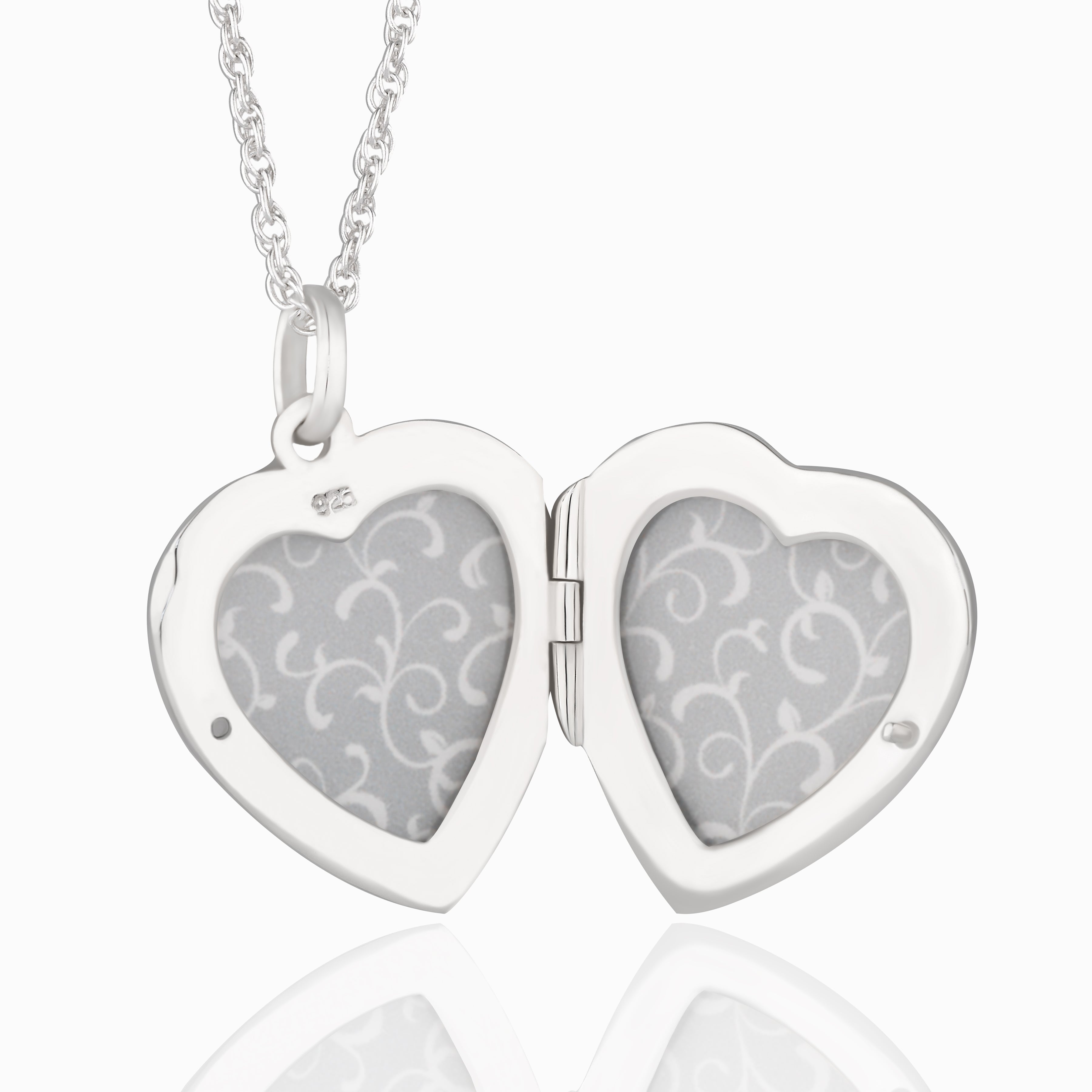Product title: Silver Claddagh Locket, product type: Locket