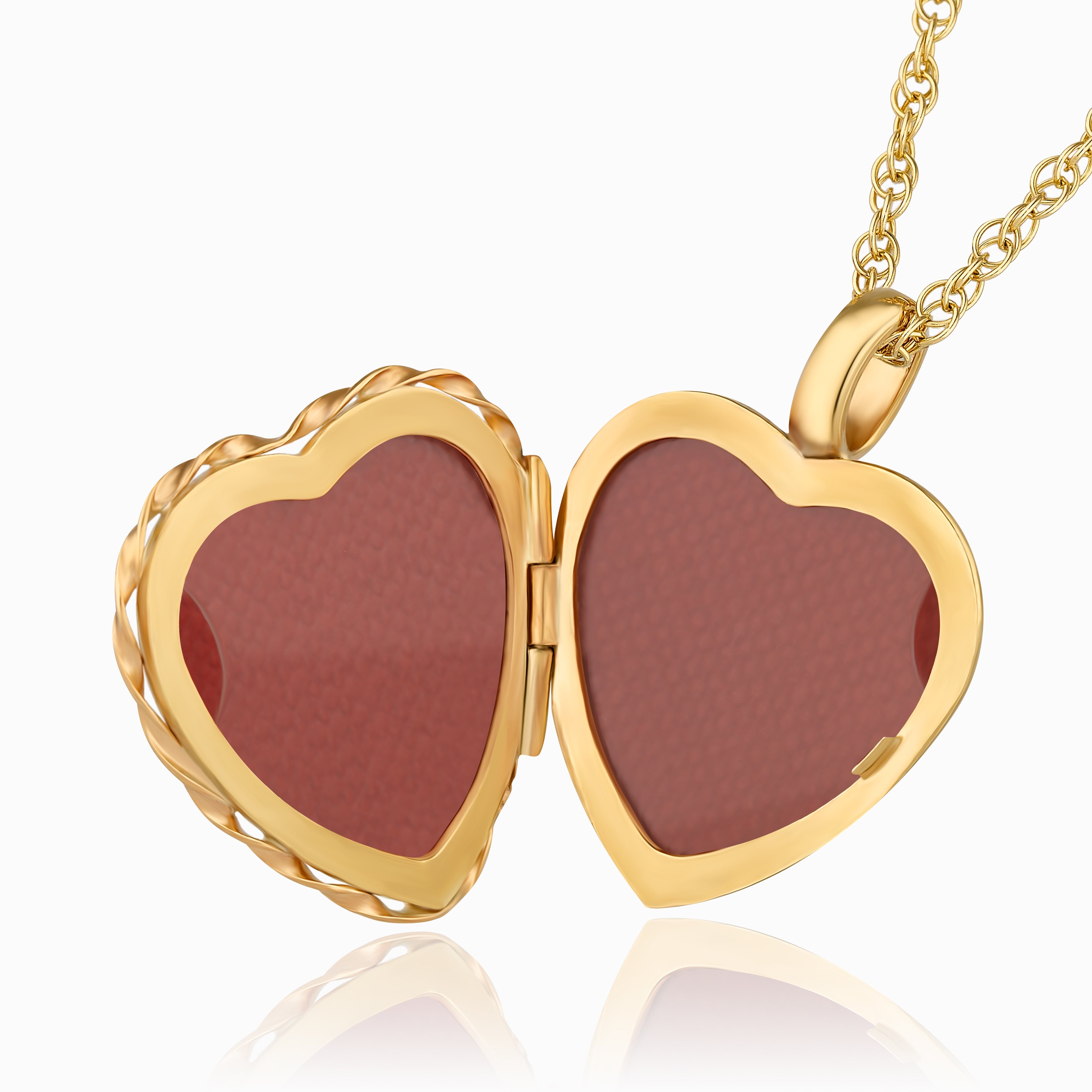 Product title: Victorian Gold Heart Locket, product type: Locket