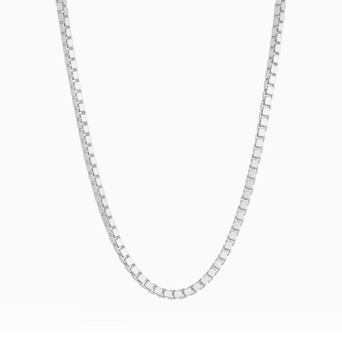 Sterling Silver Box Chain 1.4 mm wide