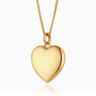 Product title: Gold Heart Locket 18 ct, product type: Locket