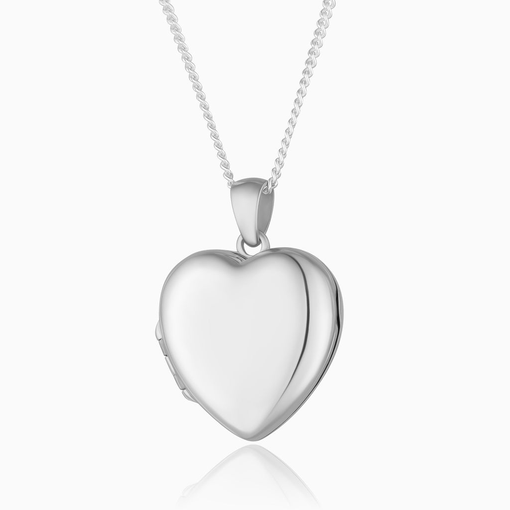 Product title: Plain Silver 4-Photo Locket, product type: Locket