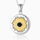 Product title: Sunflower Locket, product type: Locket