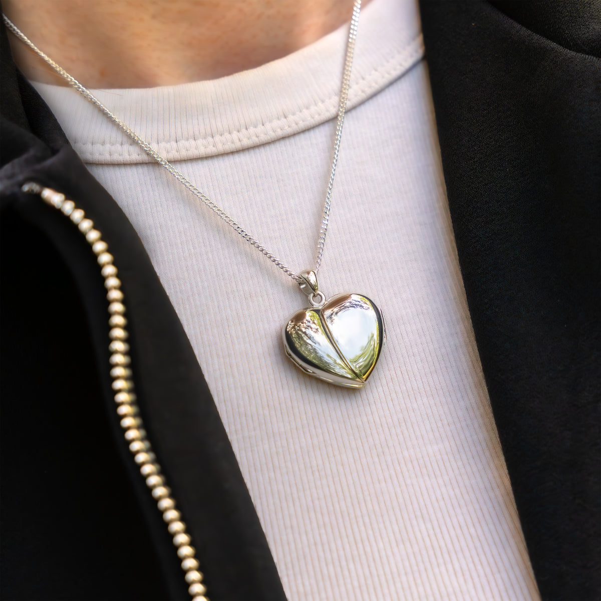 Front Opening Heart Locket